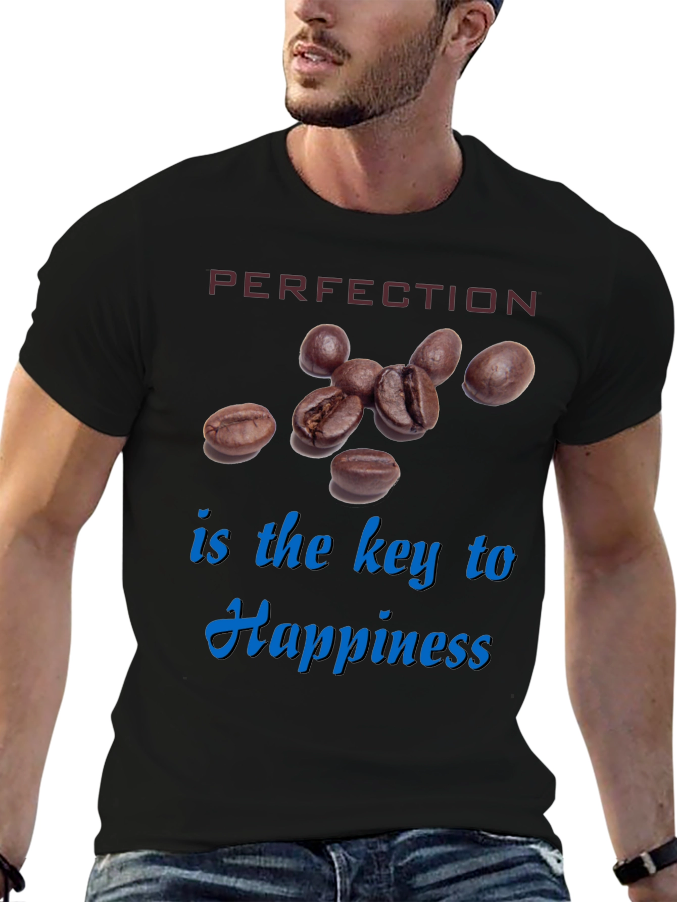 Perfection is Key Coffee Graphic Tee
