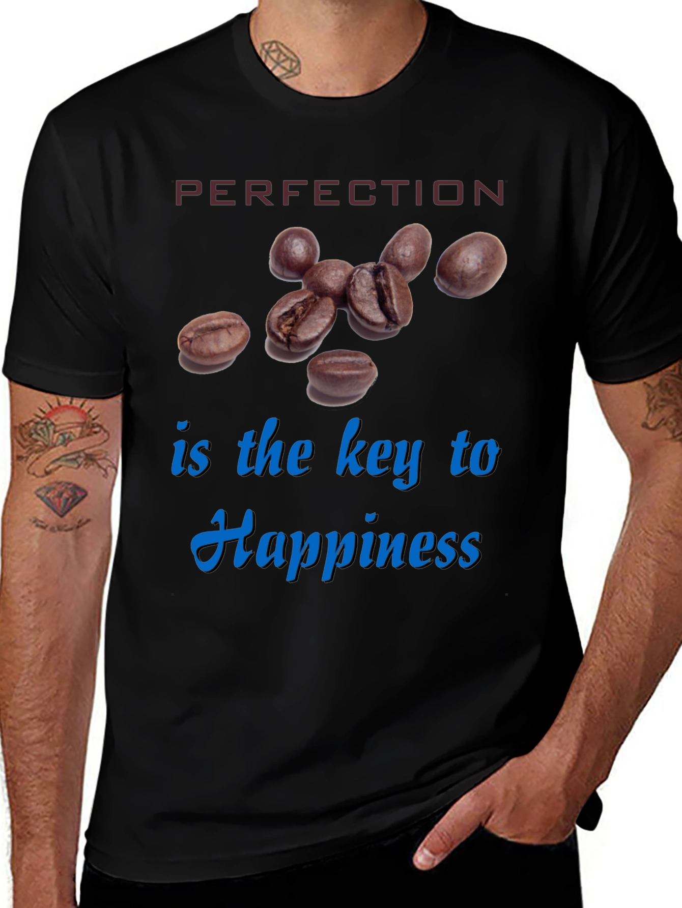 Perfection is Key Coffee Graphic Tee