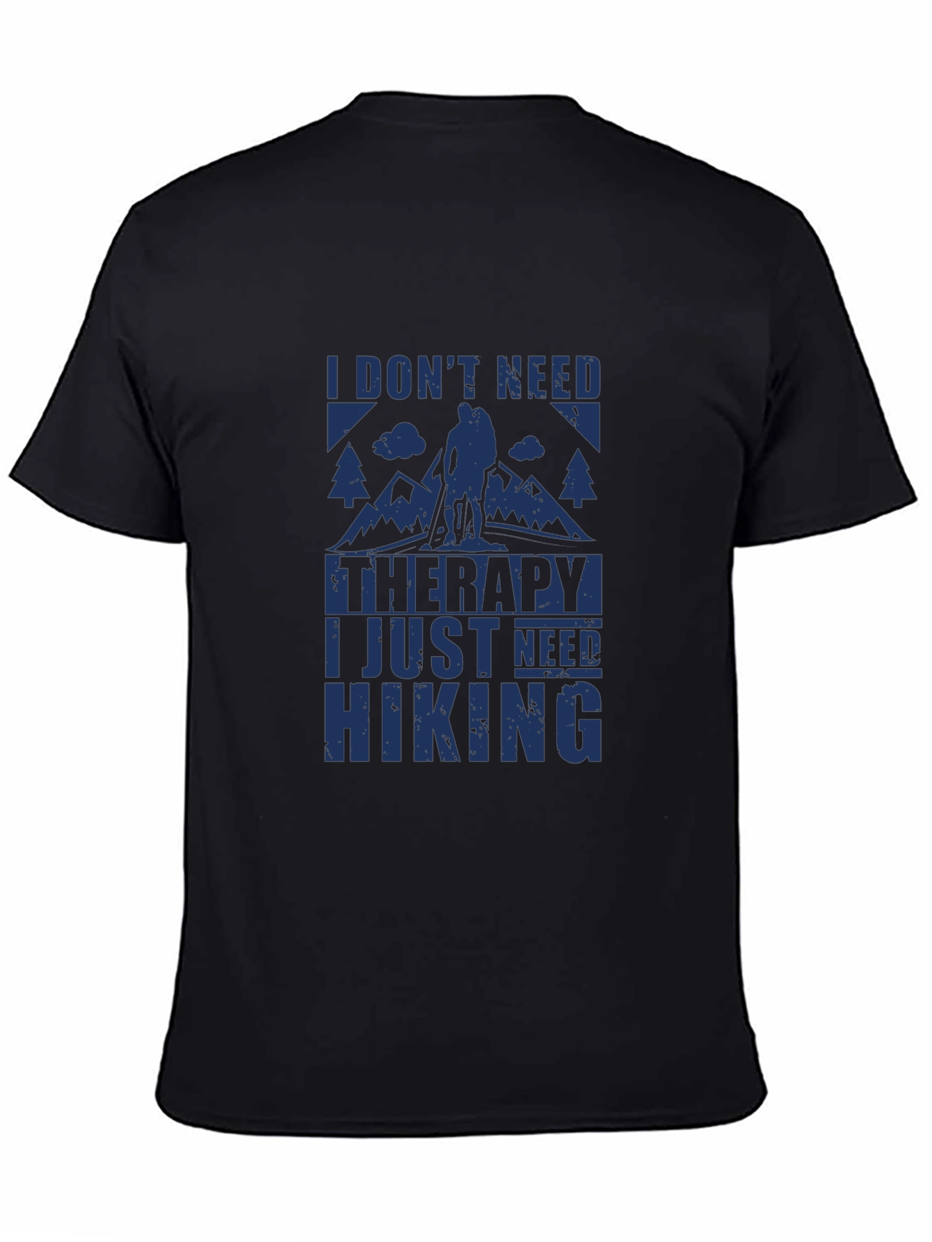 Hiking Therapy Graphic Tee - Outdoor Adventure Shirt