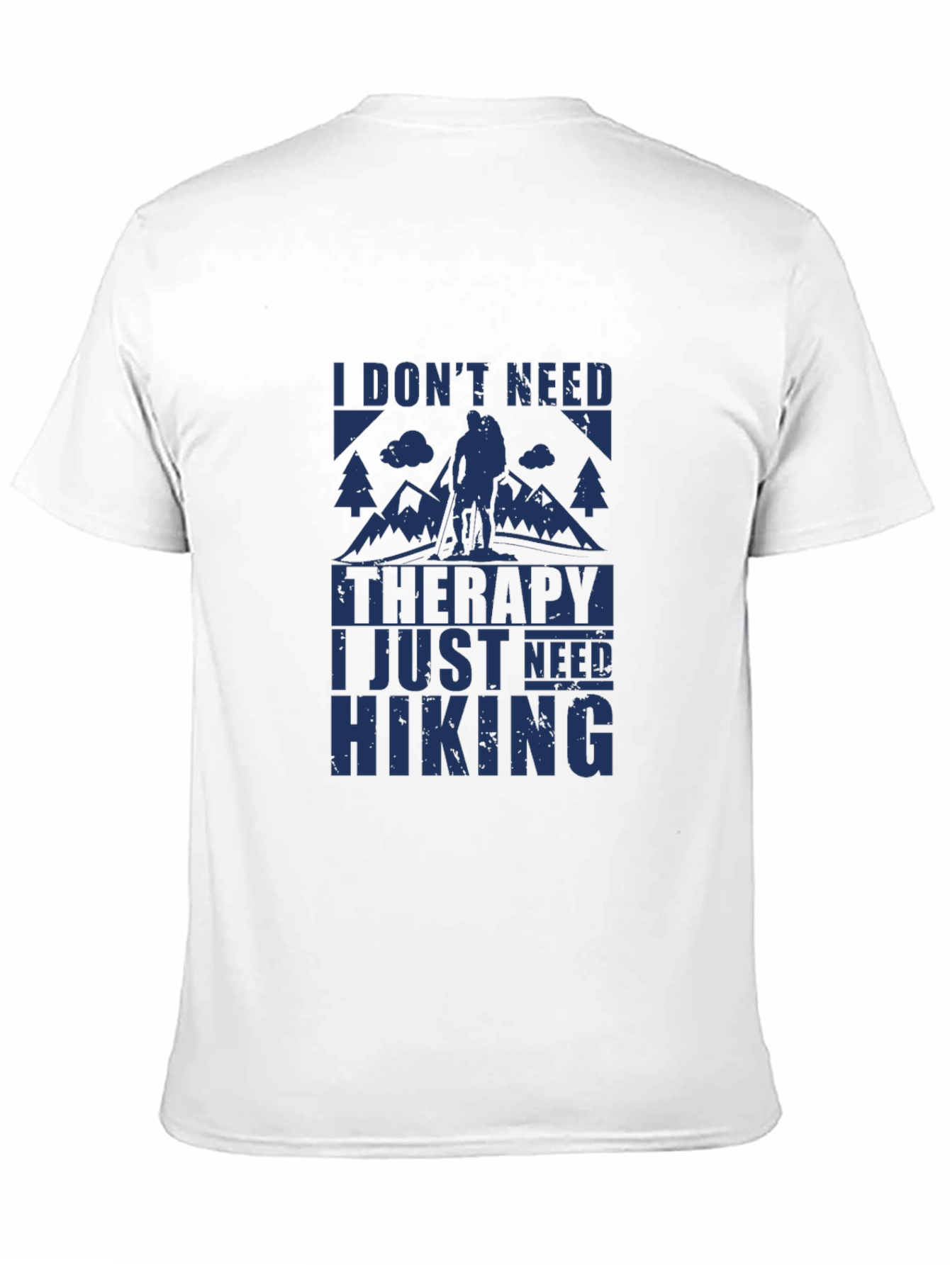 Hiking Therapy Graphic Tee - Outdoor Adventure Shirt