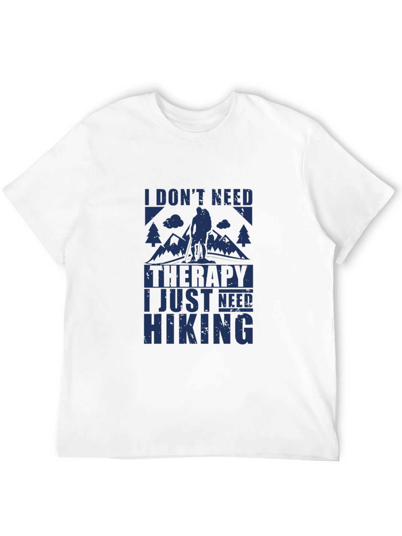 Hiking Therapy Graphic Tee - Outdoor Adventure Shirt