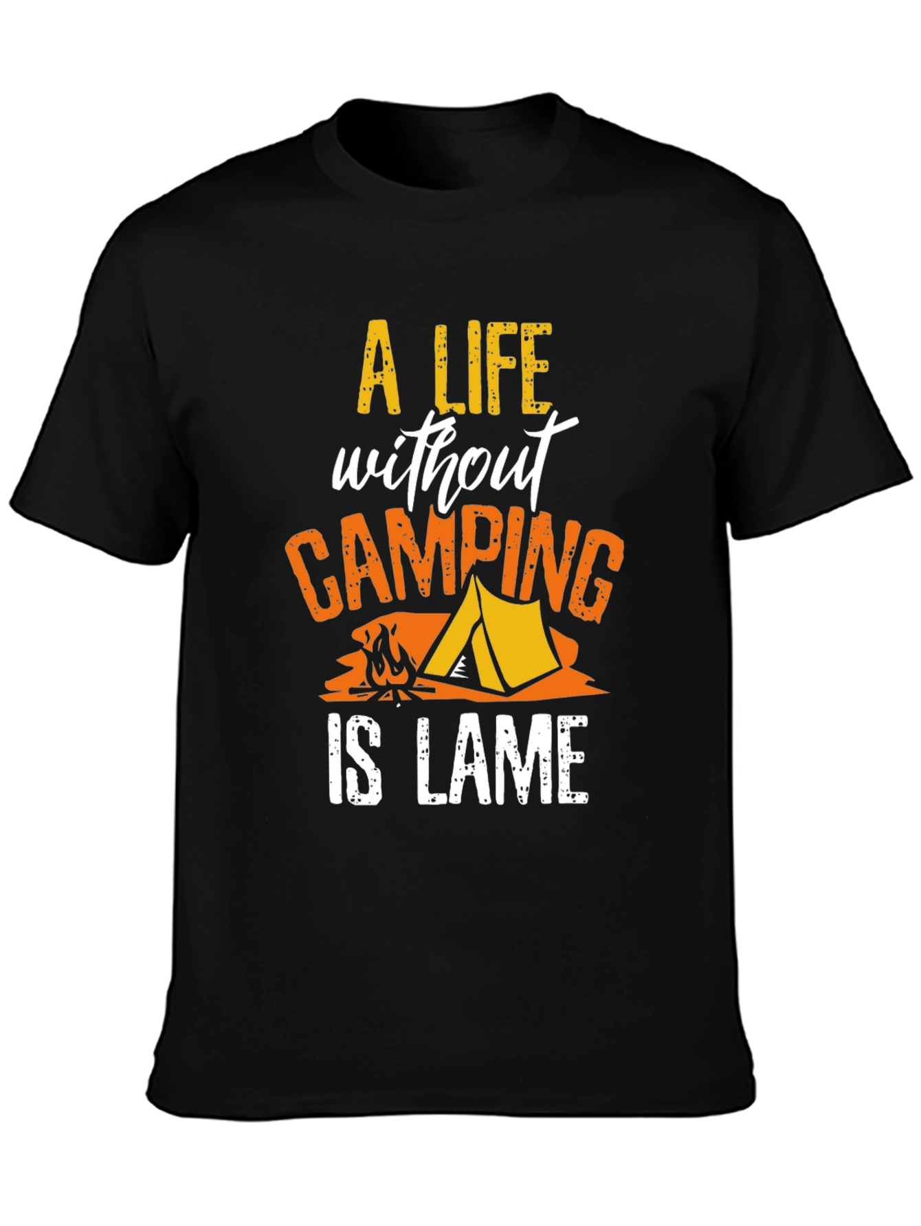 Camping is Life Tee - Adventure T-Shirt