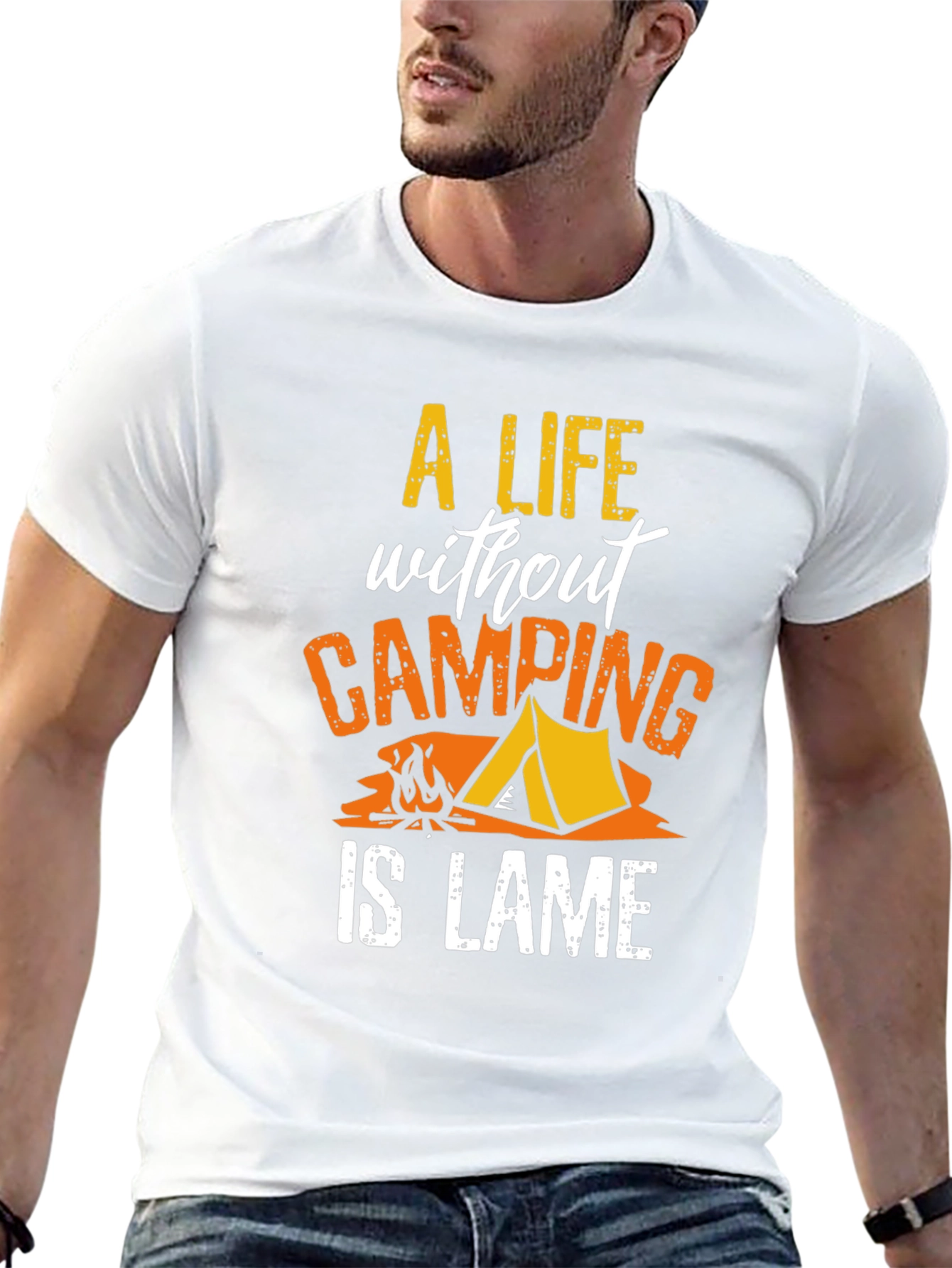 Camping is Life Tee - Adventure T-Shirt