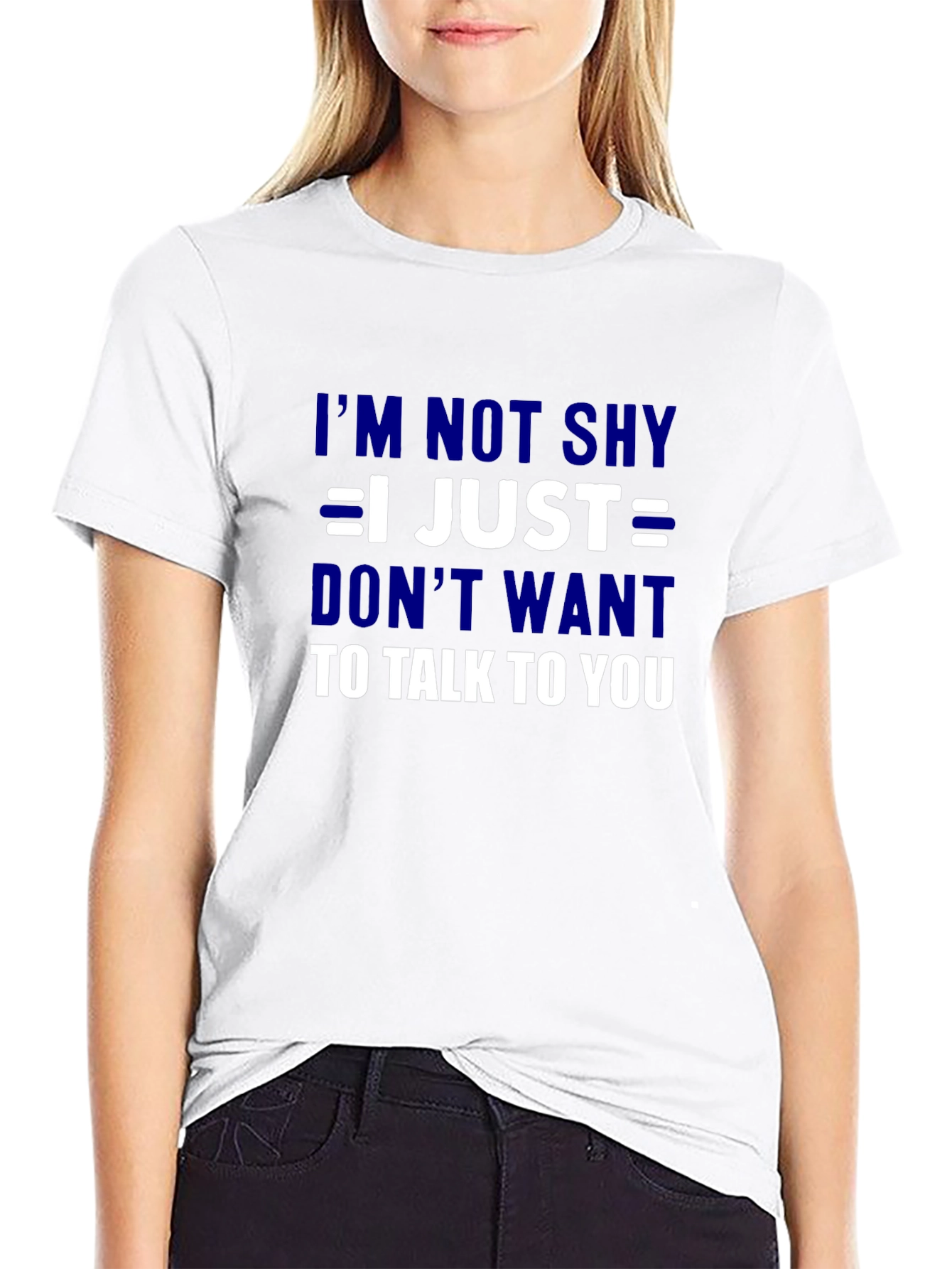 Im Not Shy T-Shirt - Funny Introvert Tee