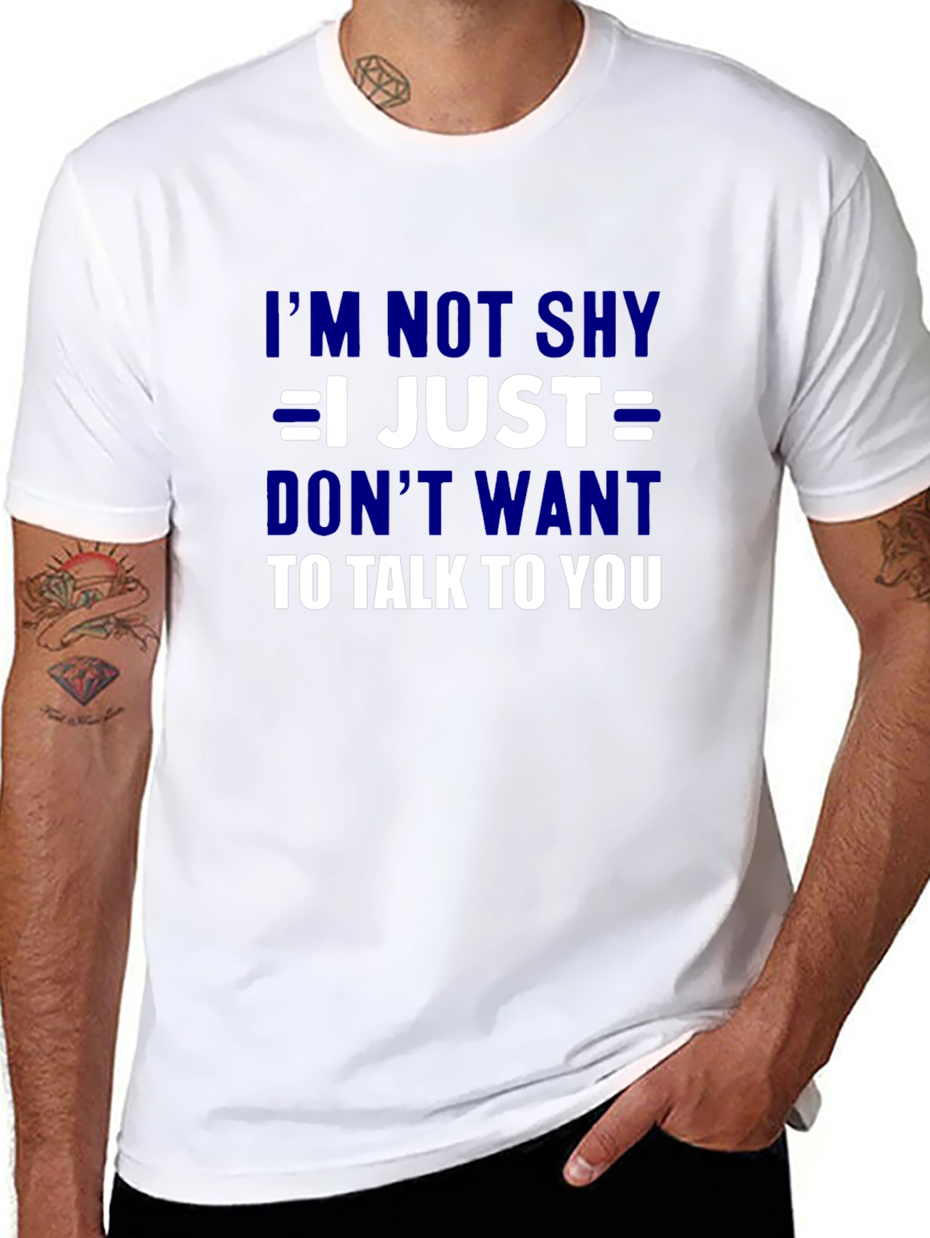 Im Not Shy T-Shirt - Funny Introvert Tee