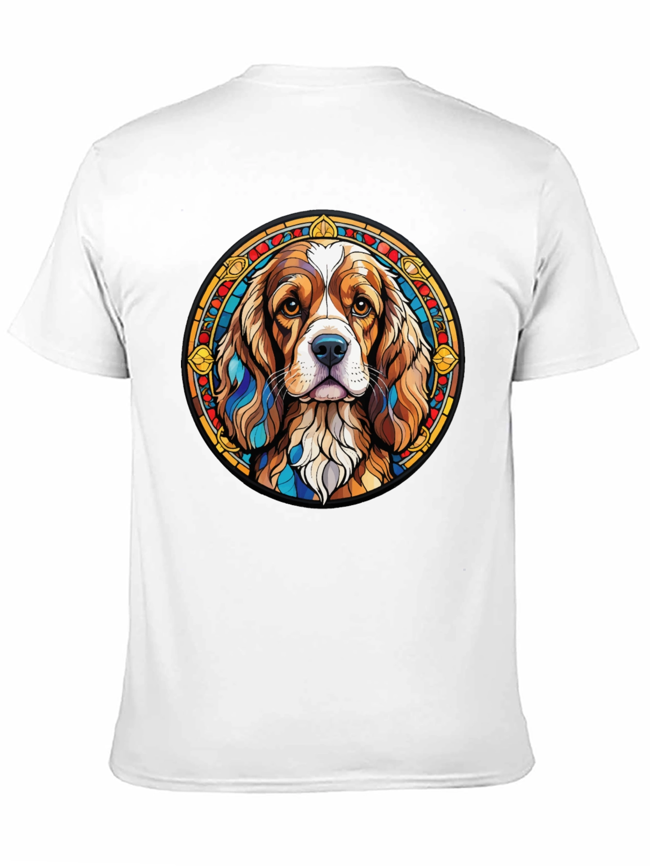 Dog Breed Graphic Tee - Stylish Round Design