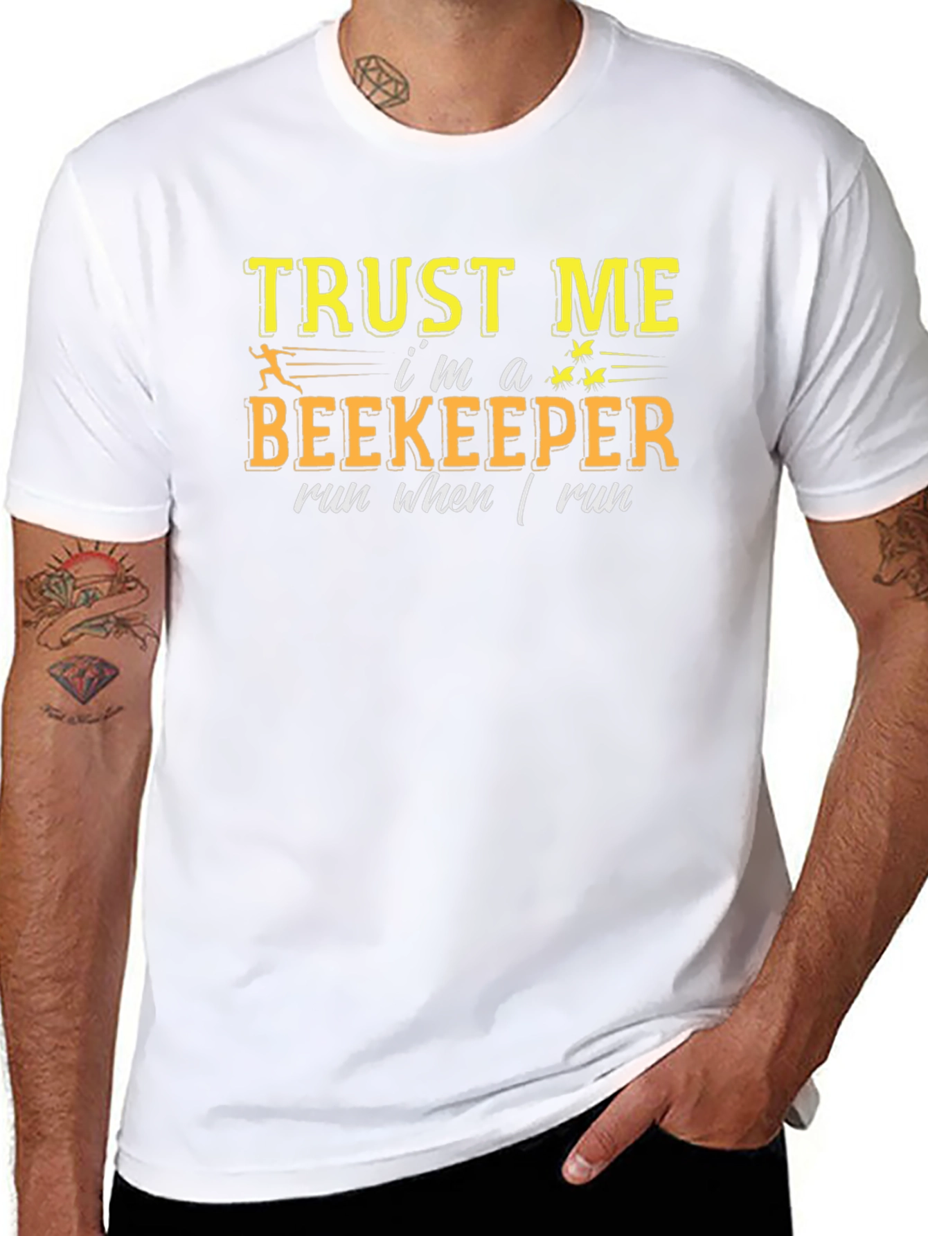 Trust Me Im a Beekeeper Black T-Shirt