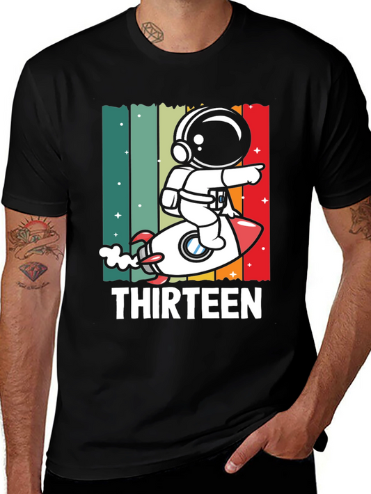 Thirteen Astronaut Rocket T-Shirt