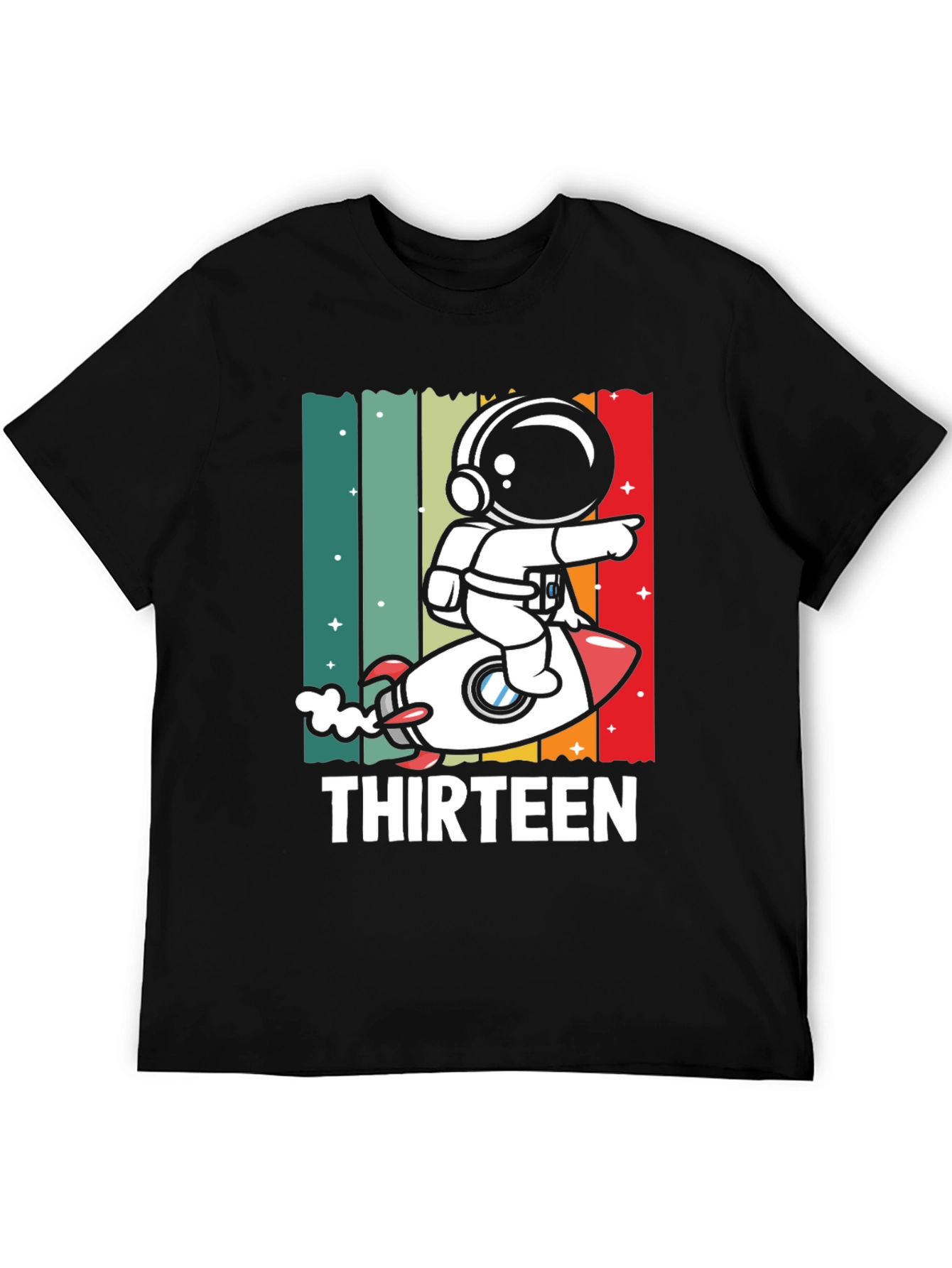 Thirteen Astronaut Rocket T-Shirt