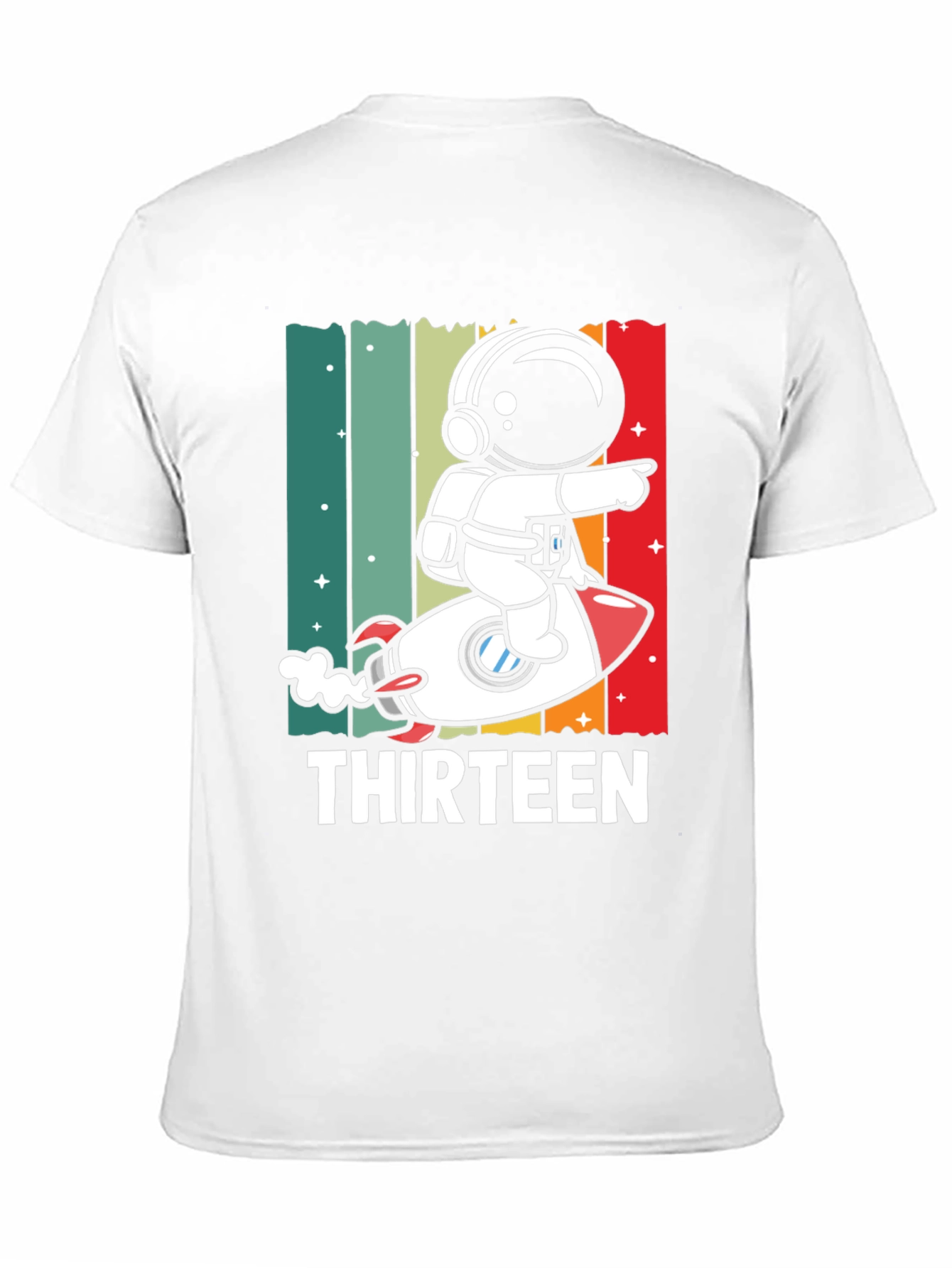 Thirteen Astronaut Rocket T-Shirt
