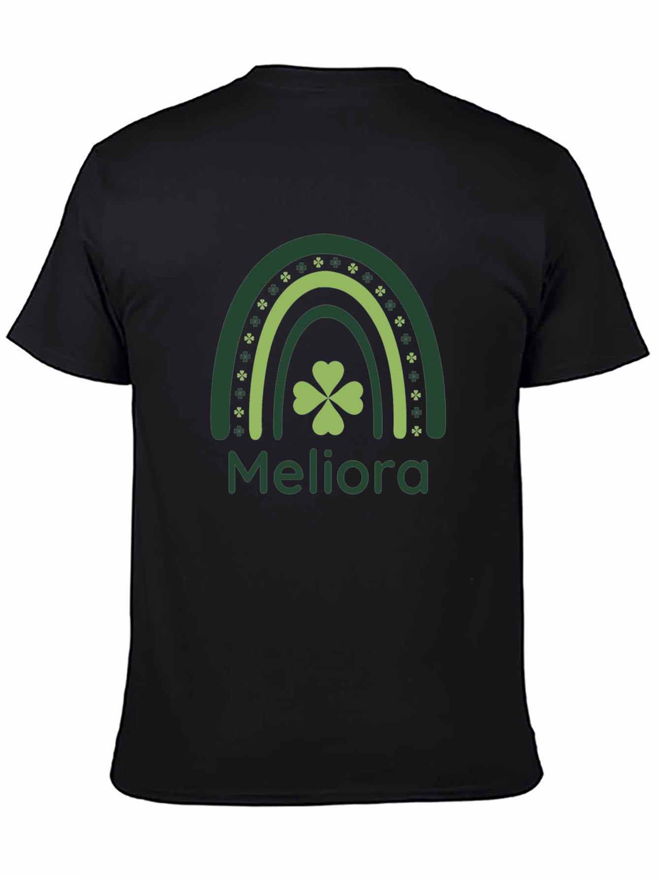Meliora Shamrock Rainbow St. Patricks Day T-Shirt