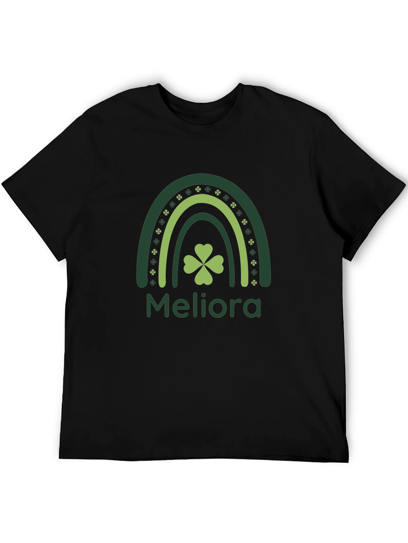 Meliora Shamrock Rainbow St. Patricks Day T-Shirt