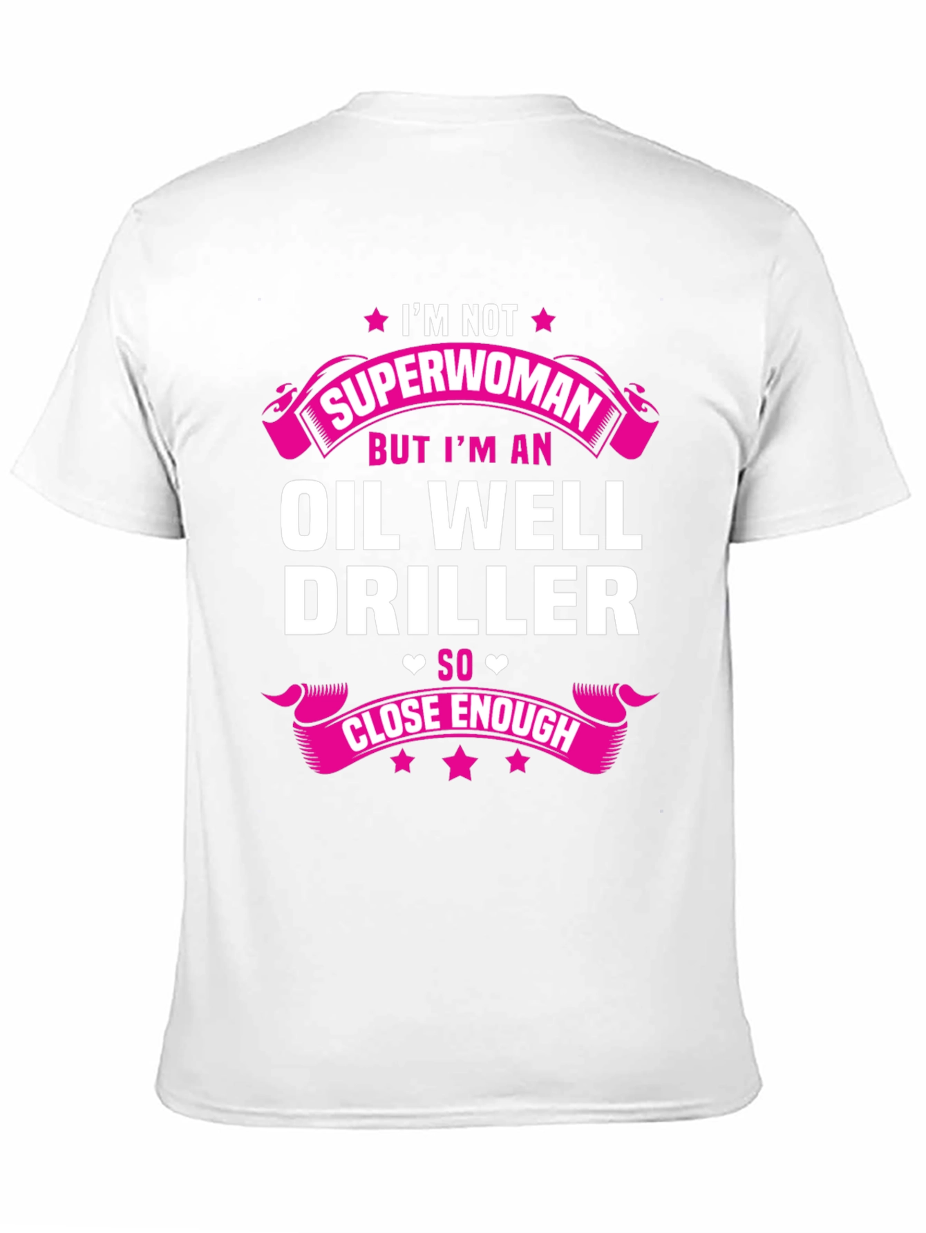 Oil Well Driller Novelty Graphic T-Shirt