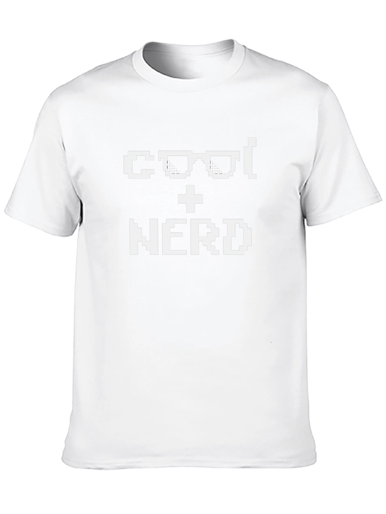Cool + Nerd T-Shirt - Pixel Graphic Tee