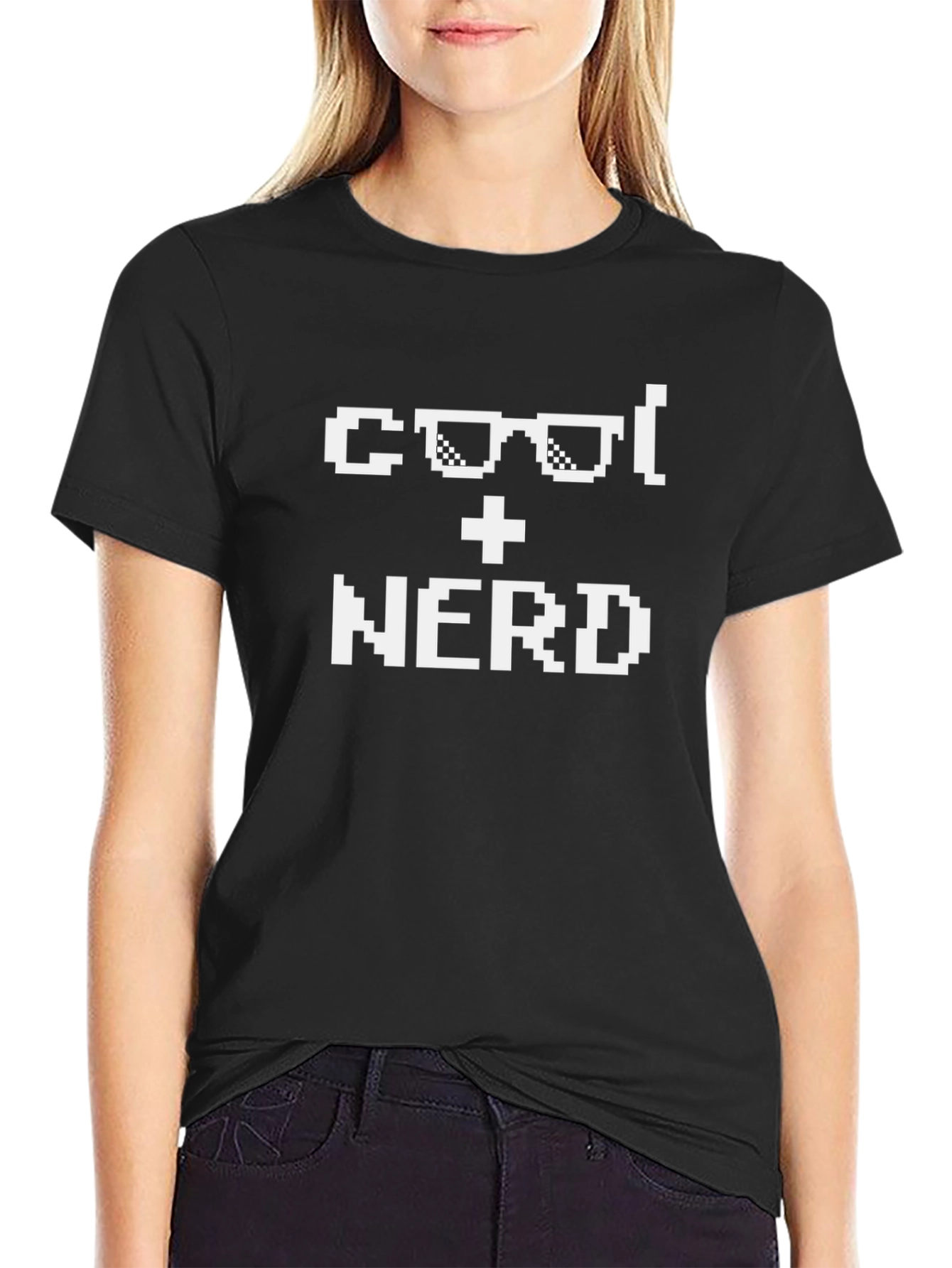 Cool + Nerd T-Shirt - Pixel Graphic Tee
