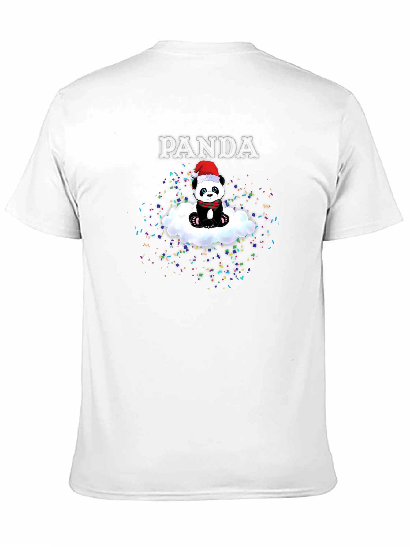 Panda Cloud Christmas T-Shirt
