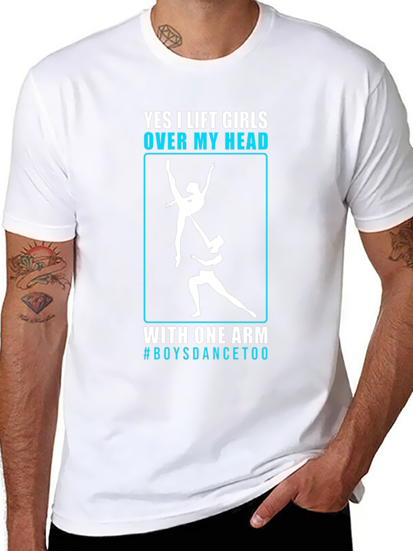 Ballet Lift T-Shirt - Boys Dance Too