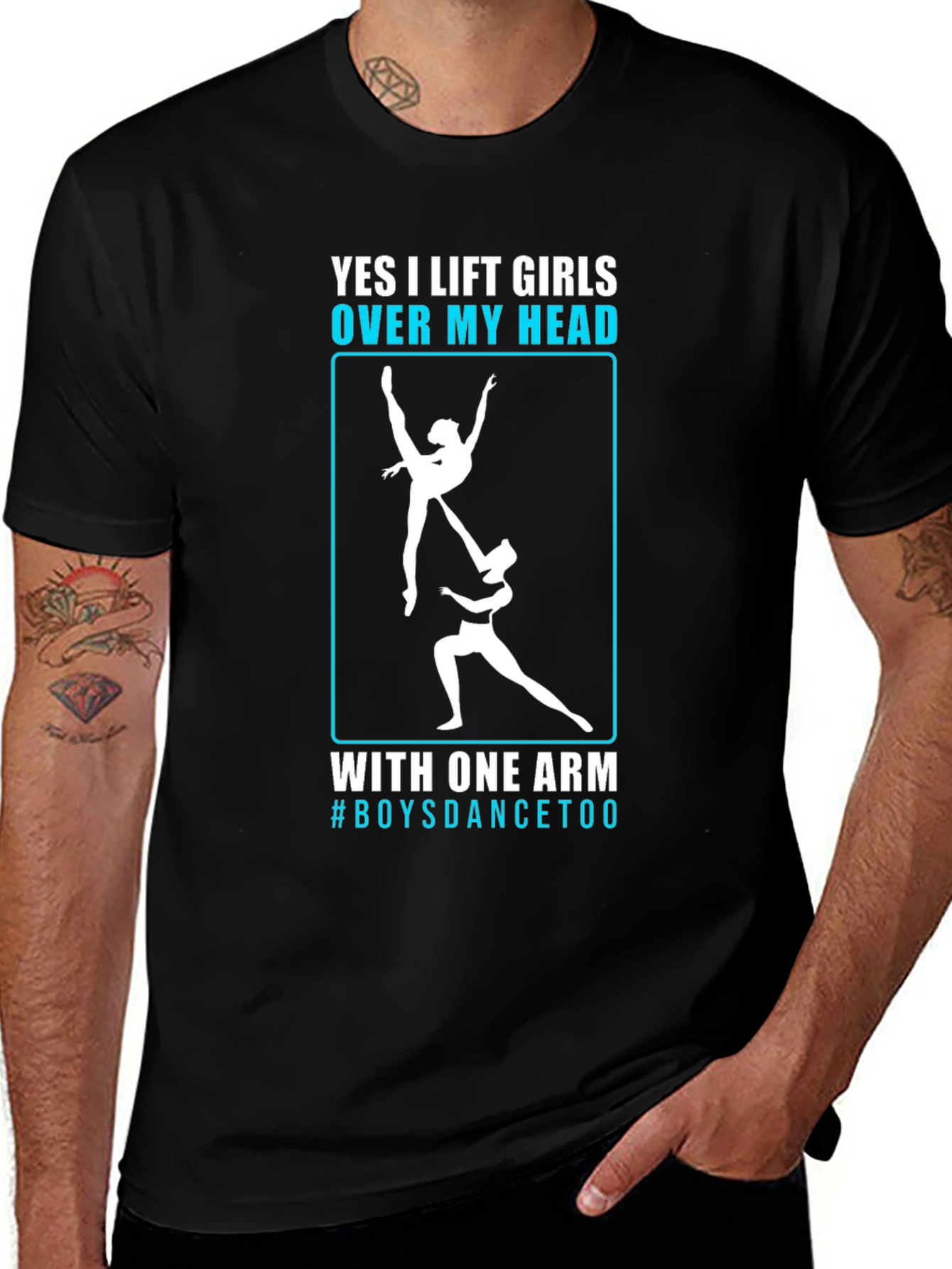 Ballet Lift T-Shirt - Boys Dance Too