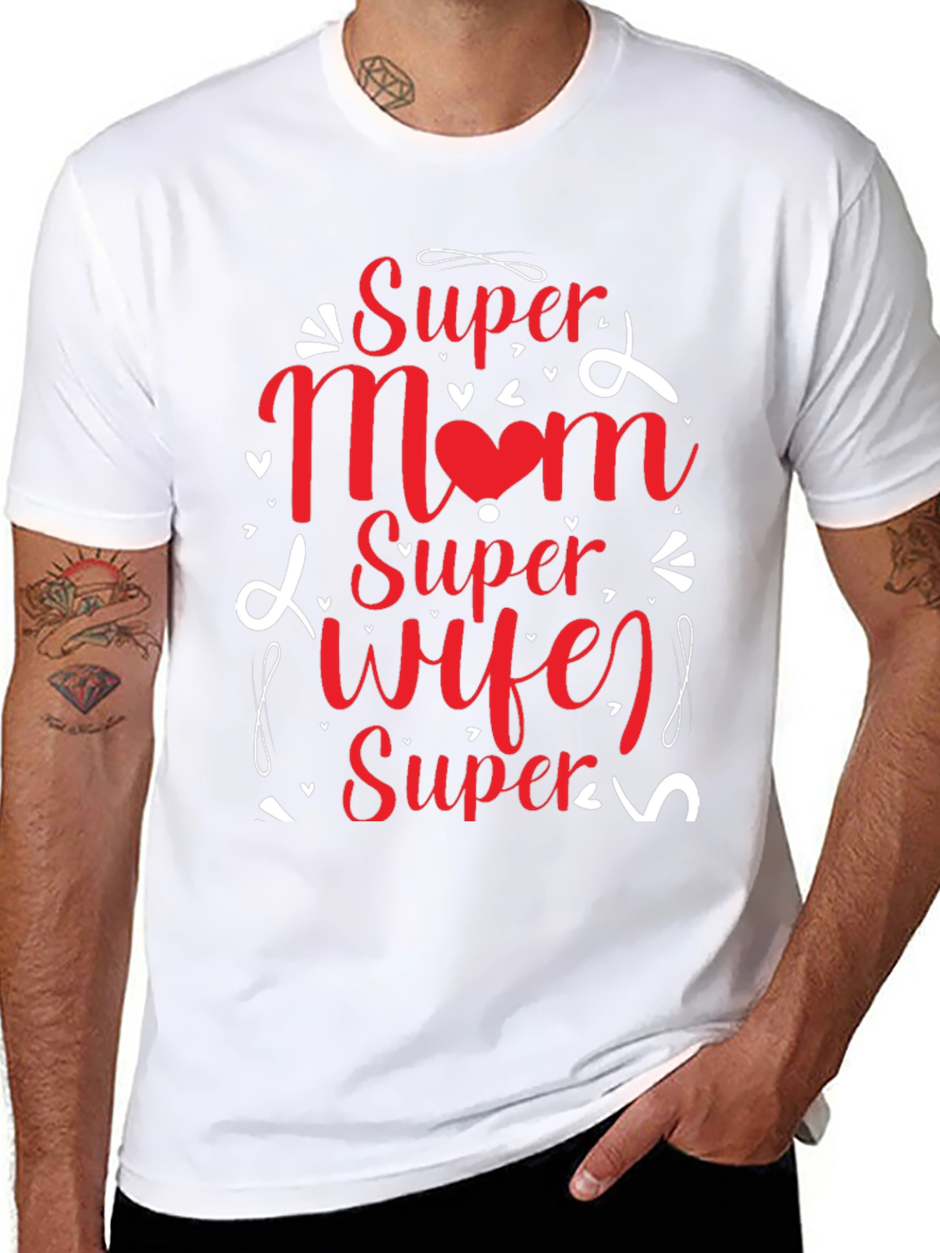 Super Mom & Wife Graphic Tee
