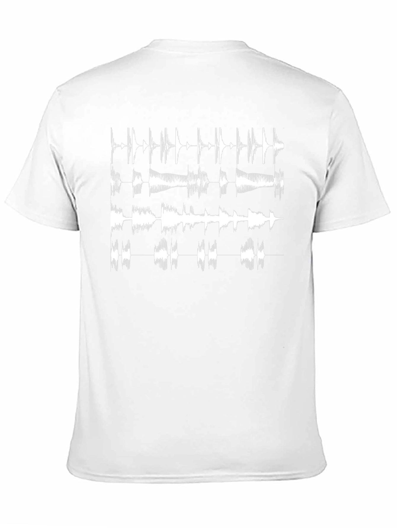 Soundwave Graphic Black T-Shirt - Modern Audio Design