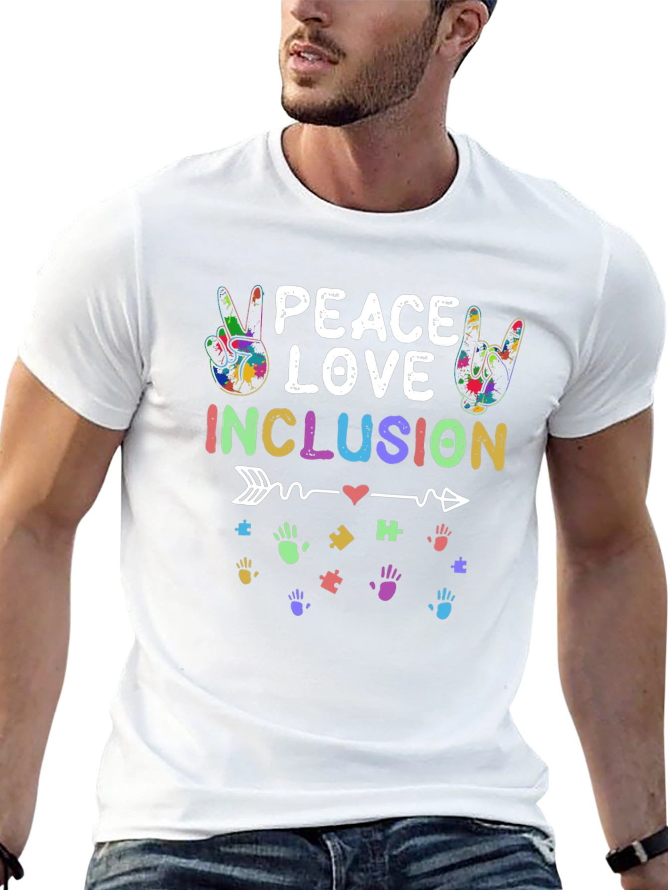 Peace Love Inclusion T-Shirt