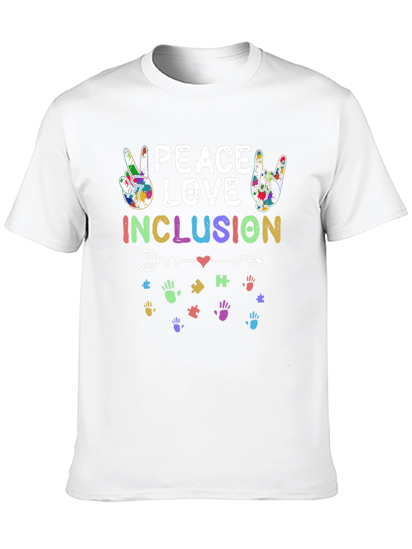 Peace Love Inclusion T-Shirt