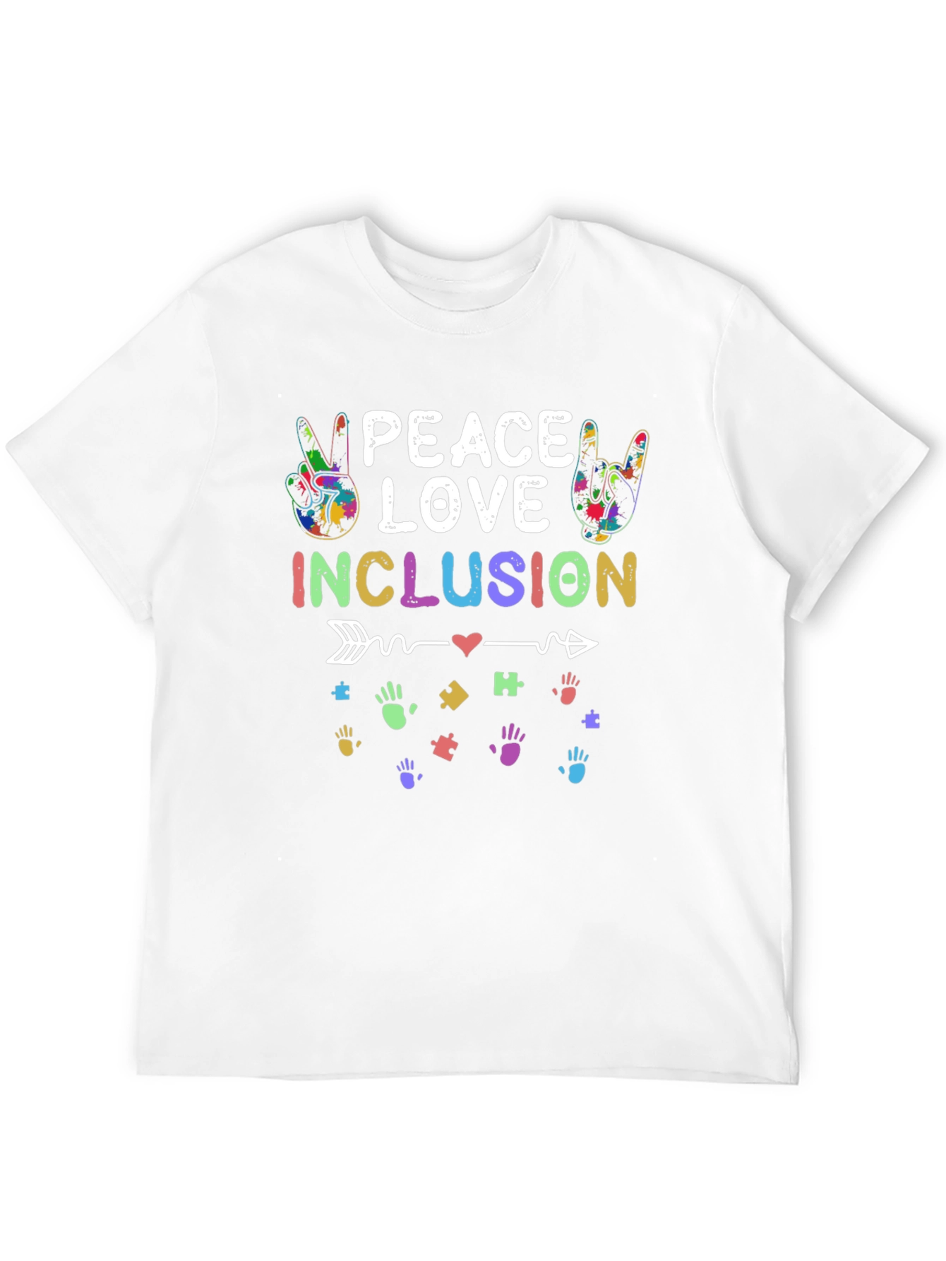 Peace Love Inclusion T-Shirt