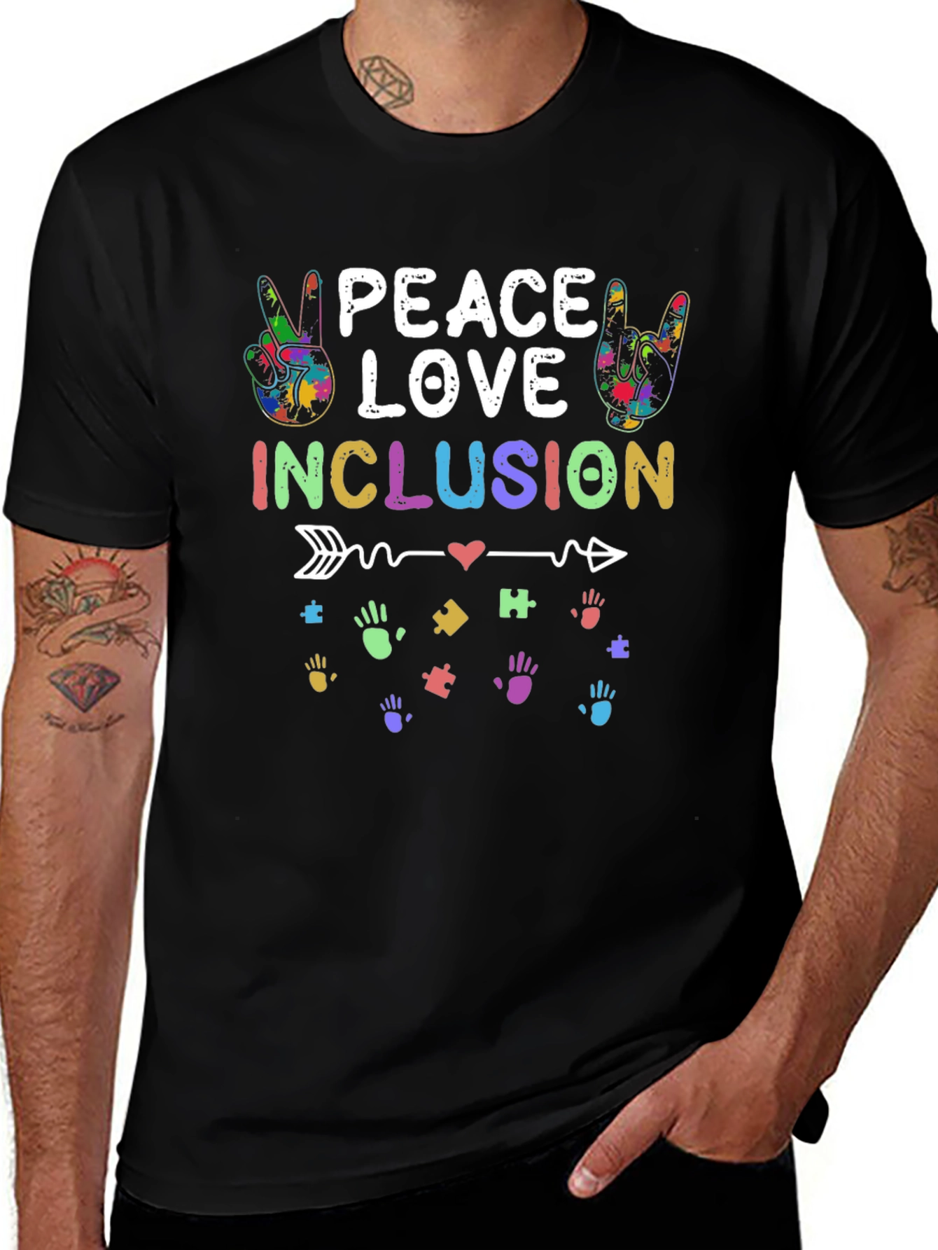 Peace Love Inclusion T-Shirt