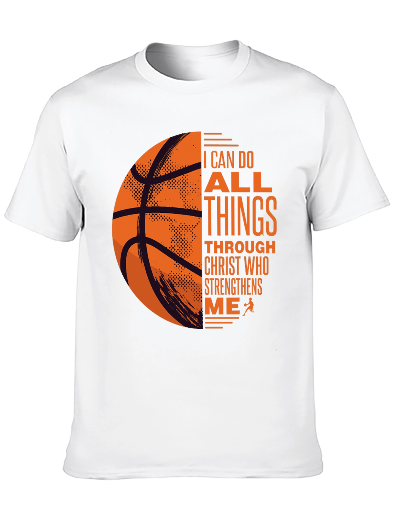 Basketball Christian T-Shirt: I Can Do All Things