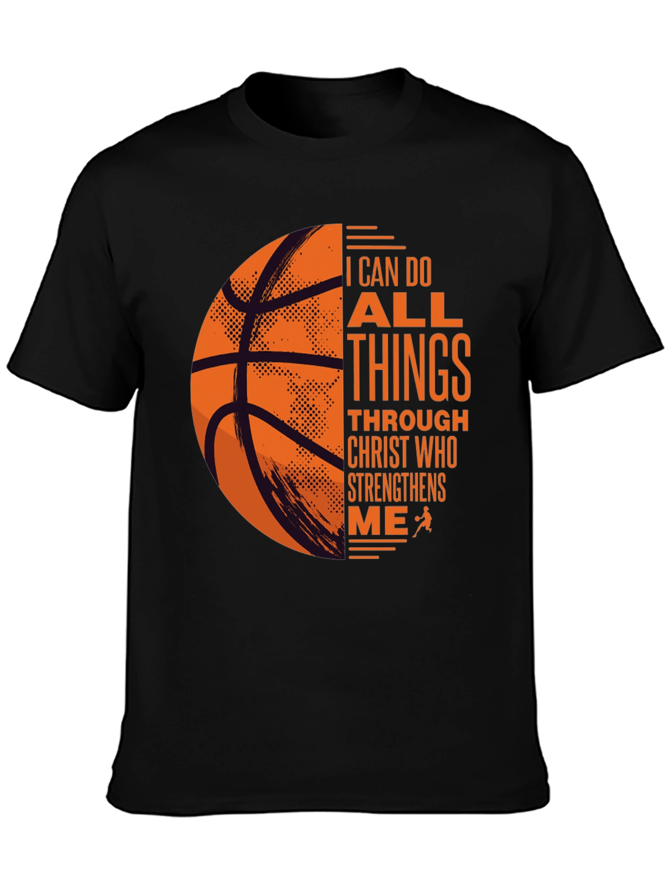 Basketball Christian T-Shirt: I Can Do All Things