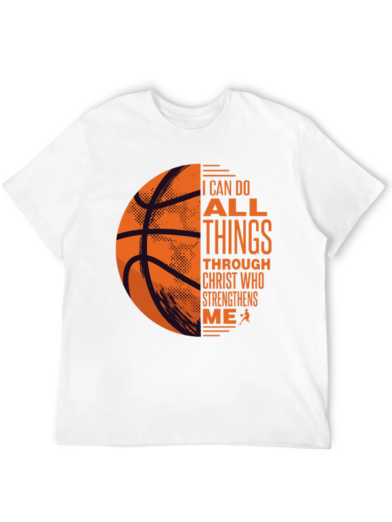 Basketball Christian T-Shirt: I Can Do All Things