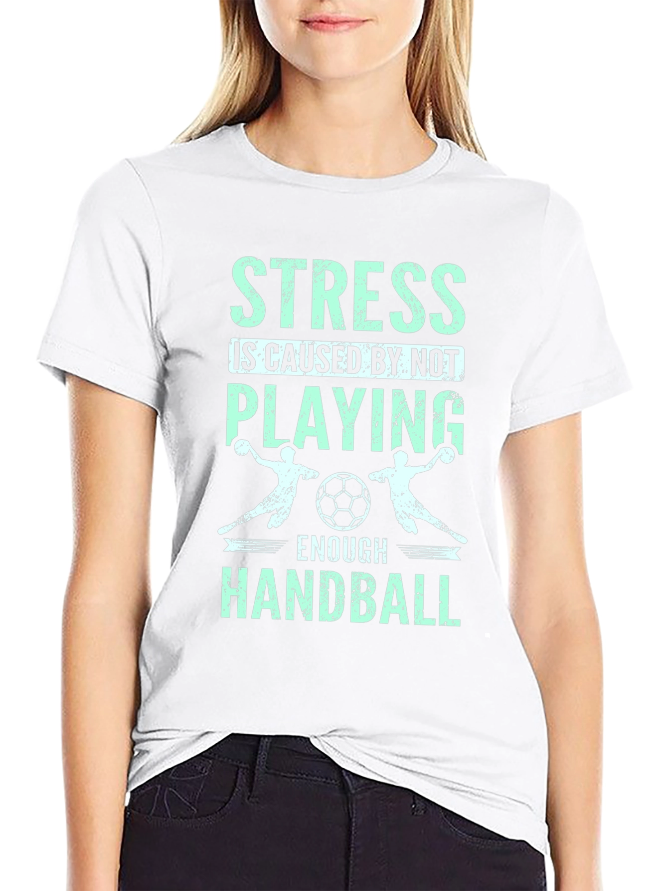 Handball Lovers T-Shirt: Stress Relief Design