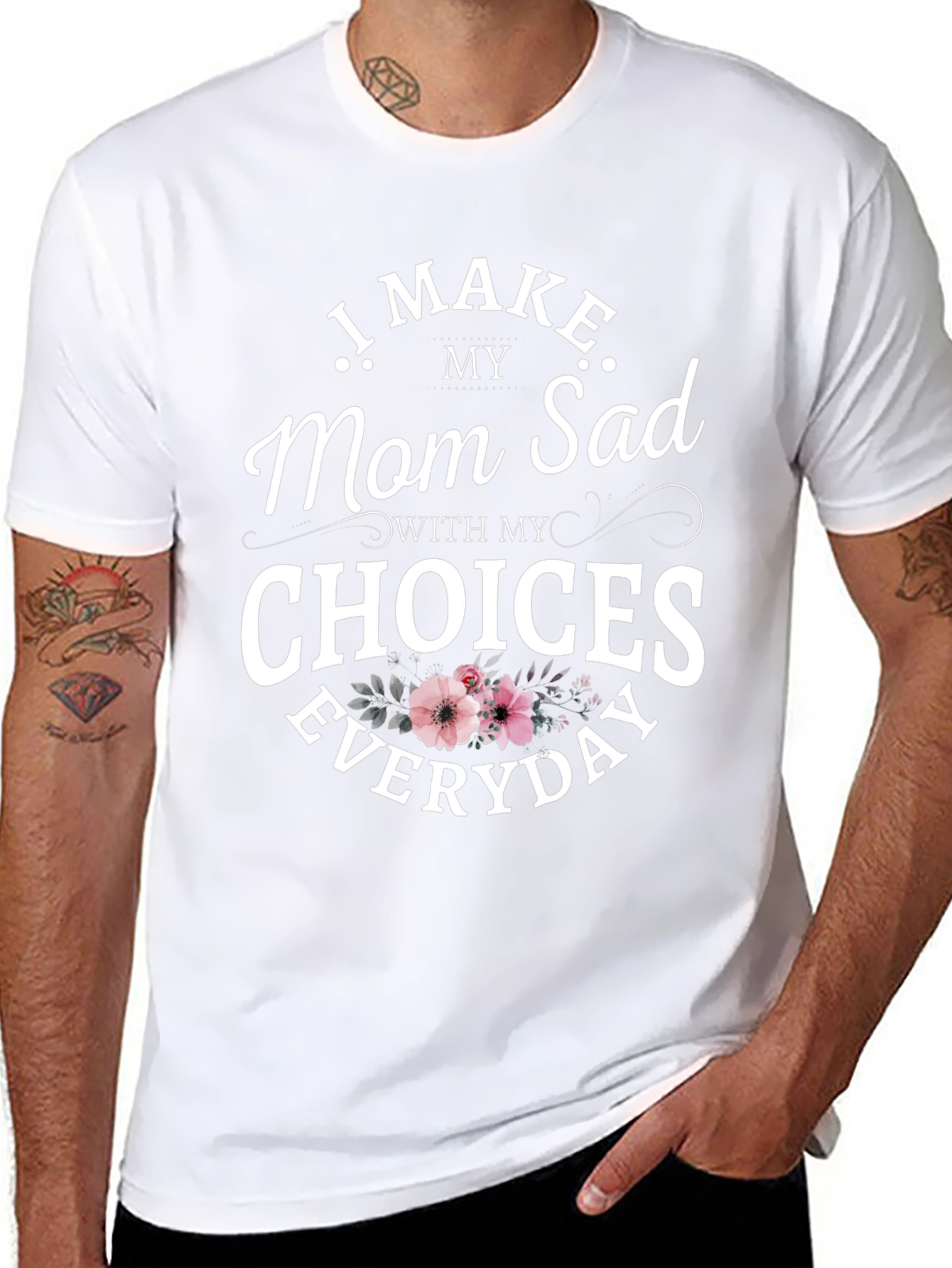 Funny I Make Mom Sad Graphic Tee
