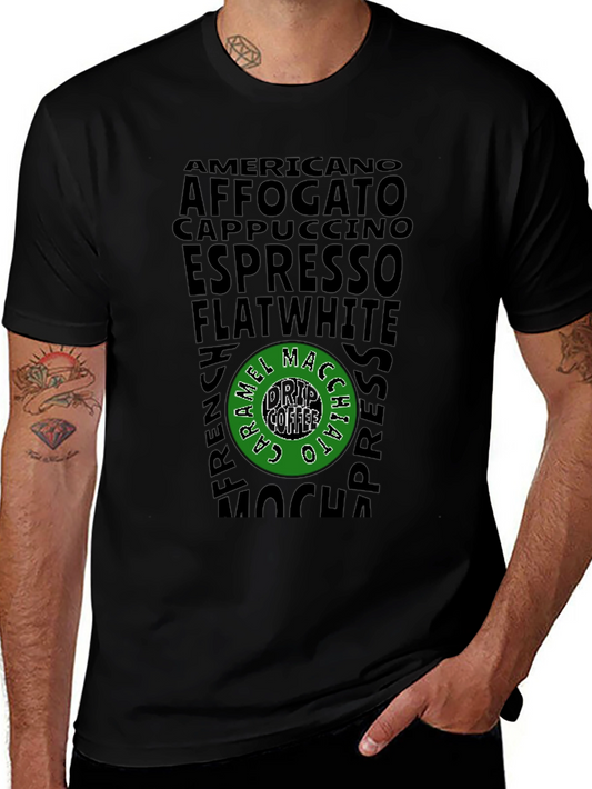 Coffee Lover T-Shirt - Black Graphic Tee