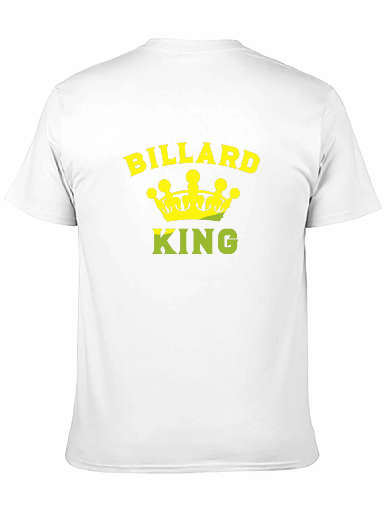 Billiard King Graphic T-Shirt - Black Tee