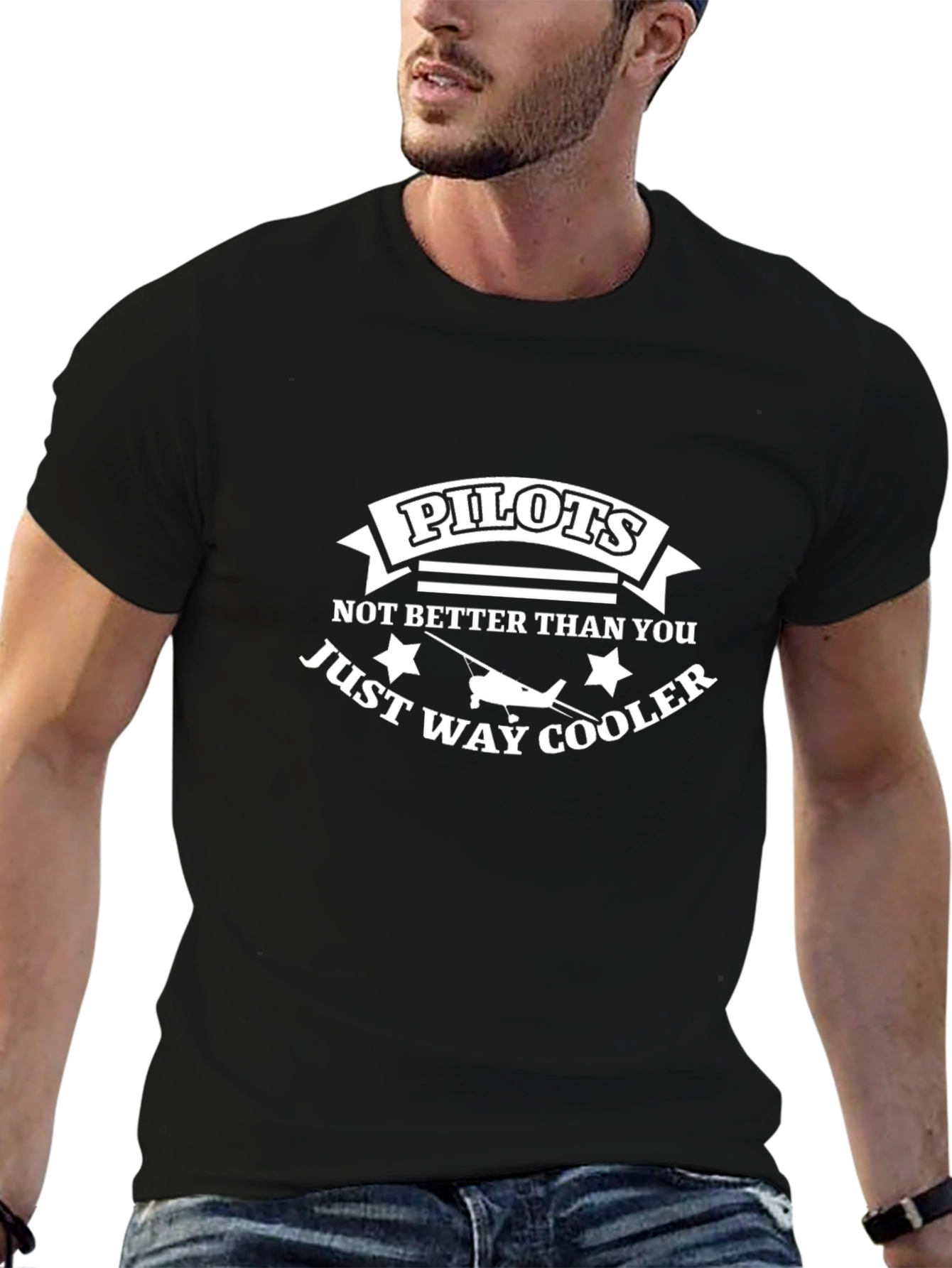 Pilots Way Cooler Graphic T-Shirt