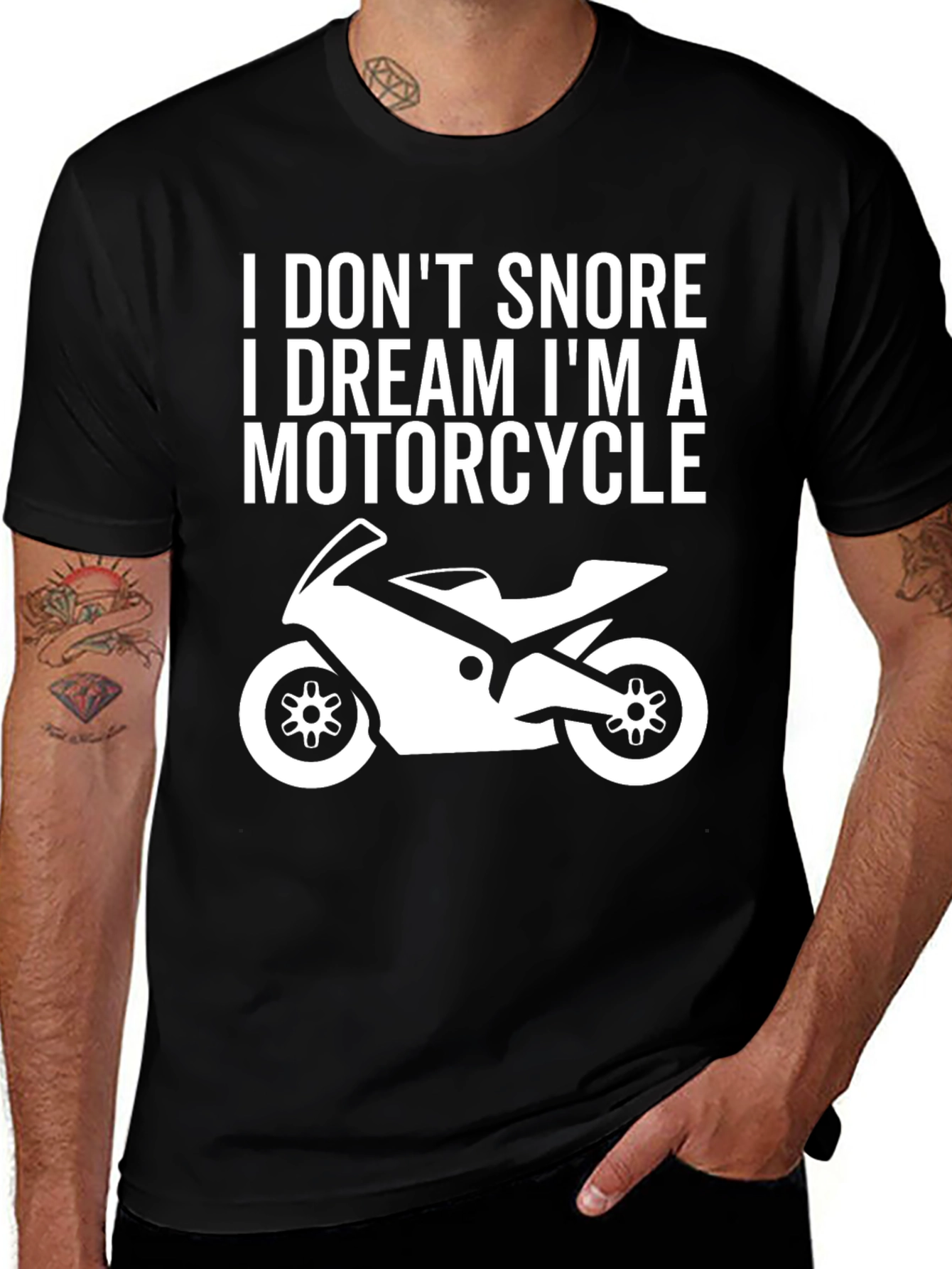 Motorcycle Dream T-Shirt - Funny Biker Tee