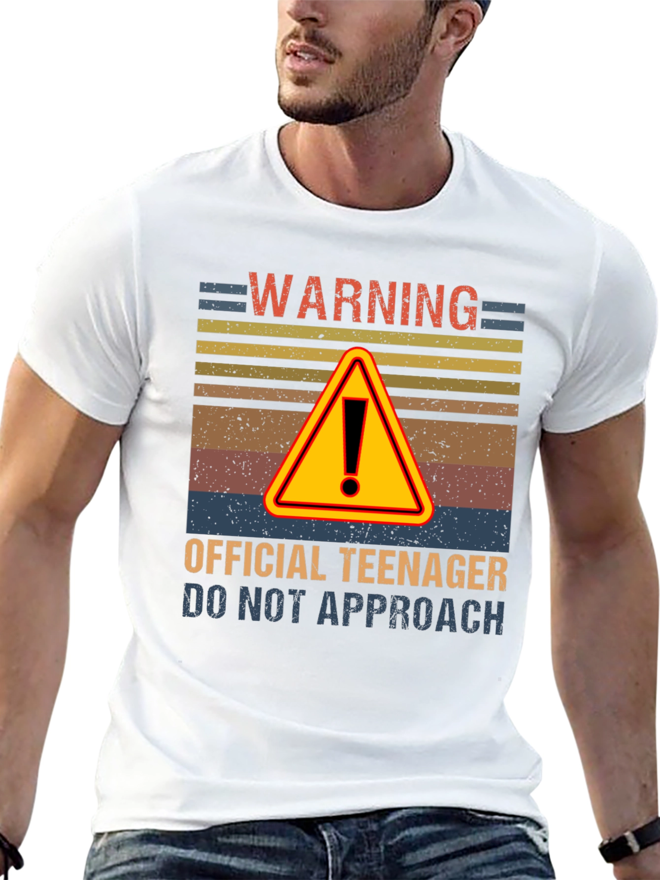 Warning Official Teenager T-Shirt - Do Not Approach