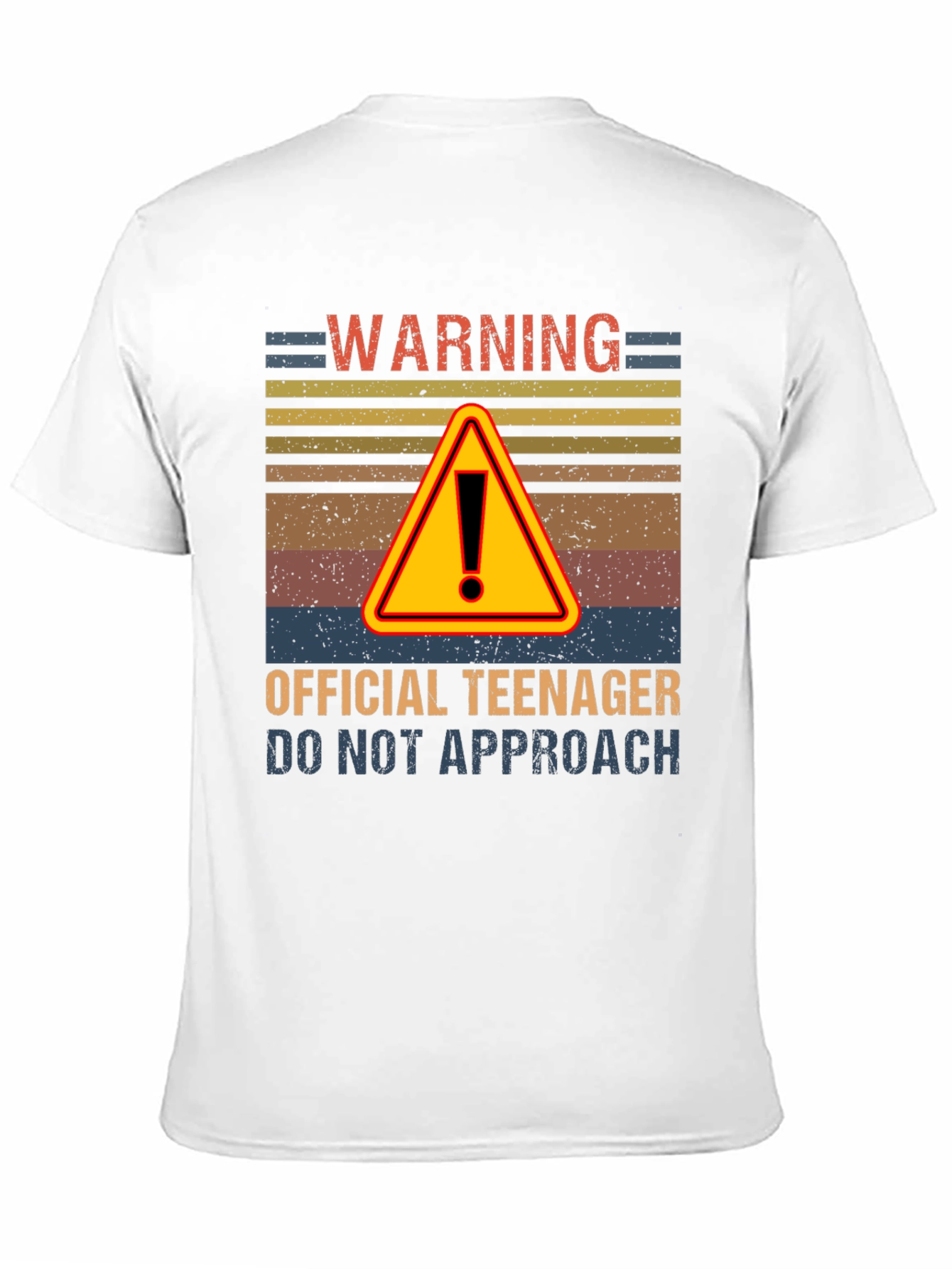 Warning Official Teenager T-Shirt - Do Not Approach