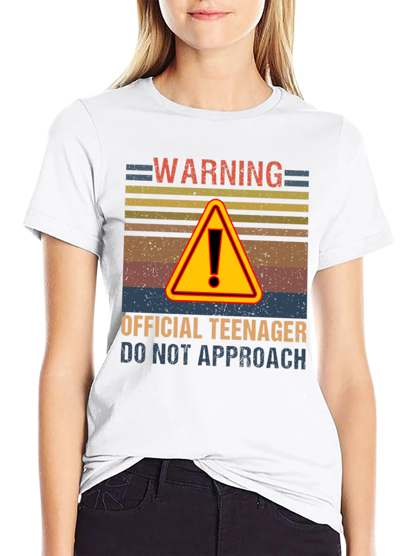 Warning Official Teenager T-Shirt - Do Not Approach
