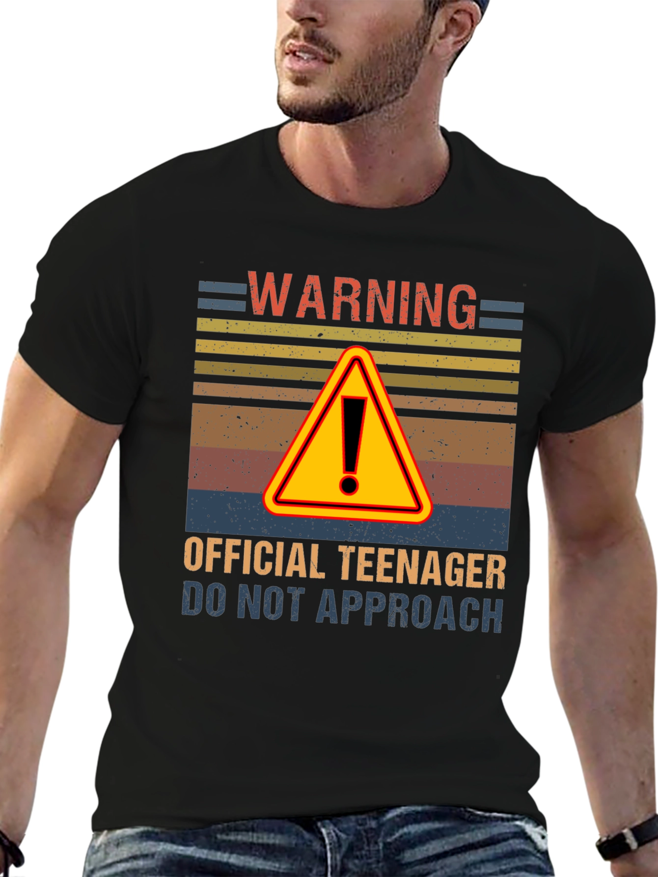 Warning Official Teenager T-Shirt - Do Not Approach