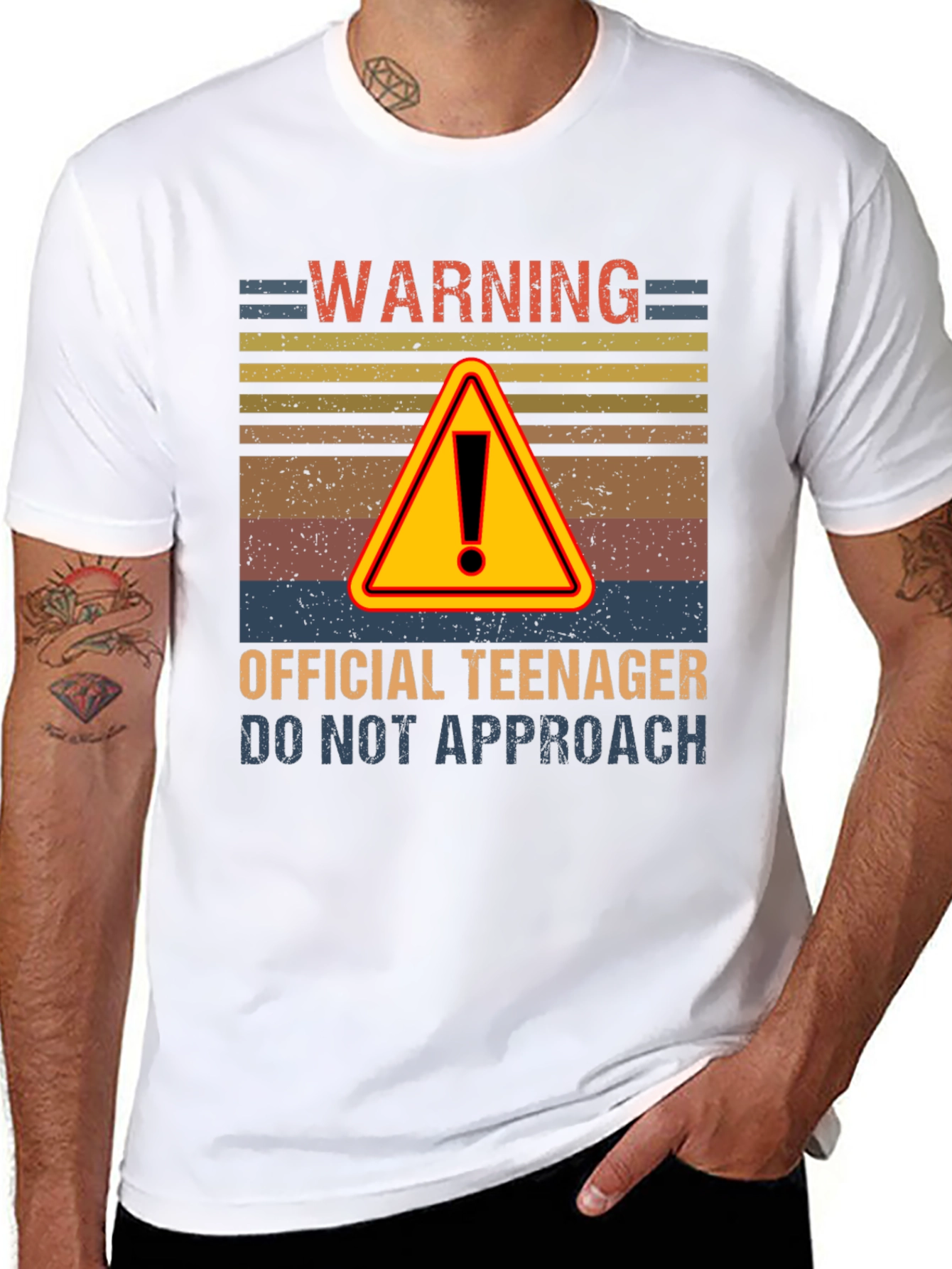 Warning Official Teenager T-Shirt - Do Not Approach
