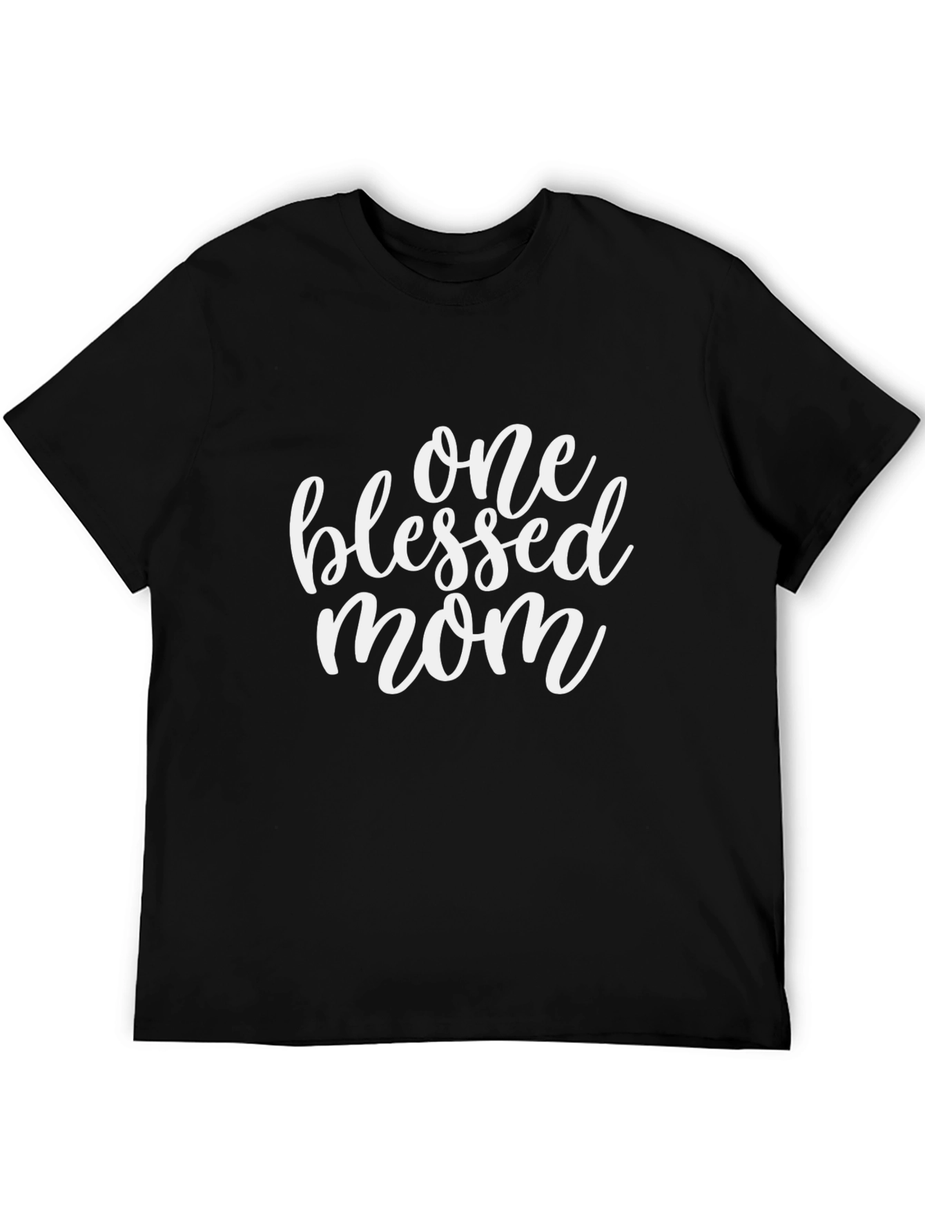 Blessed Mom Graphic Tee - Soft Cotton Comfort