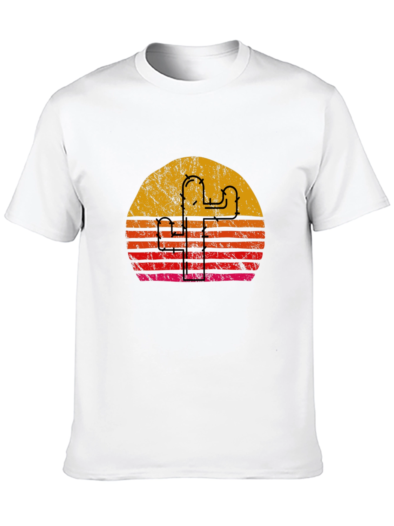 Retro Sunset Roller Coaster T-Shirt