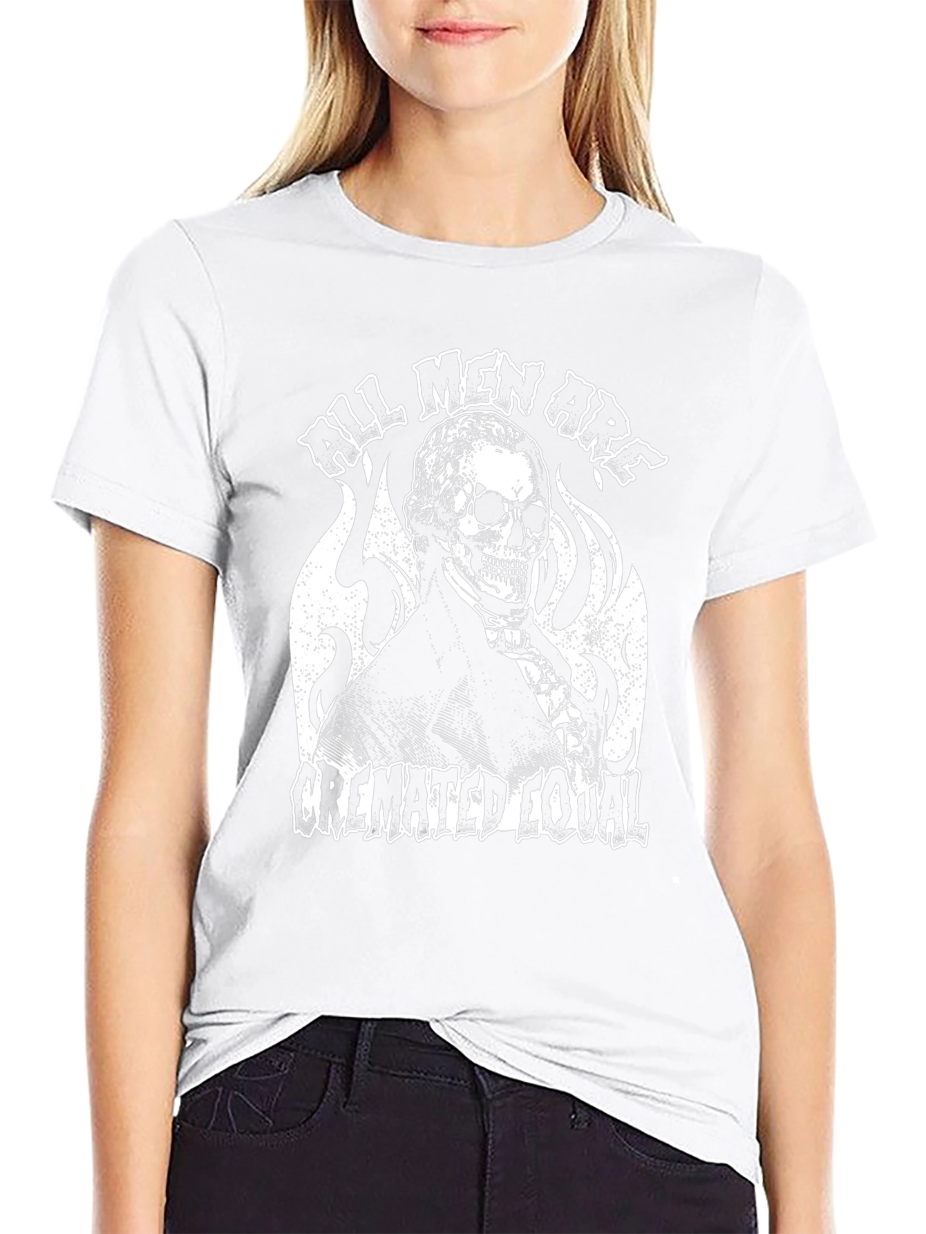 All Men Are Cremated Equal Graphic Tee