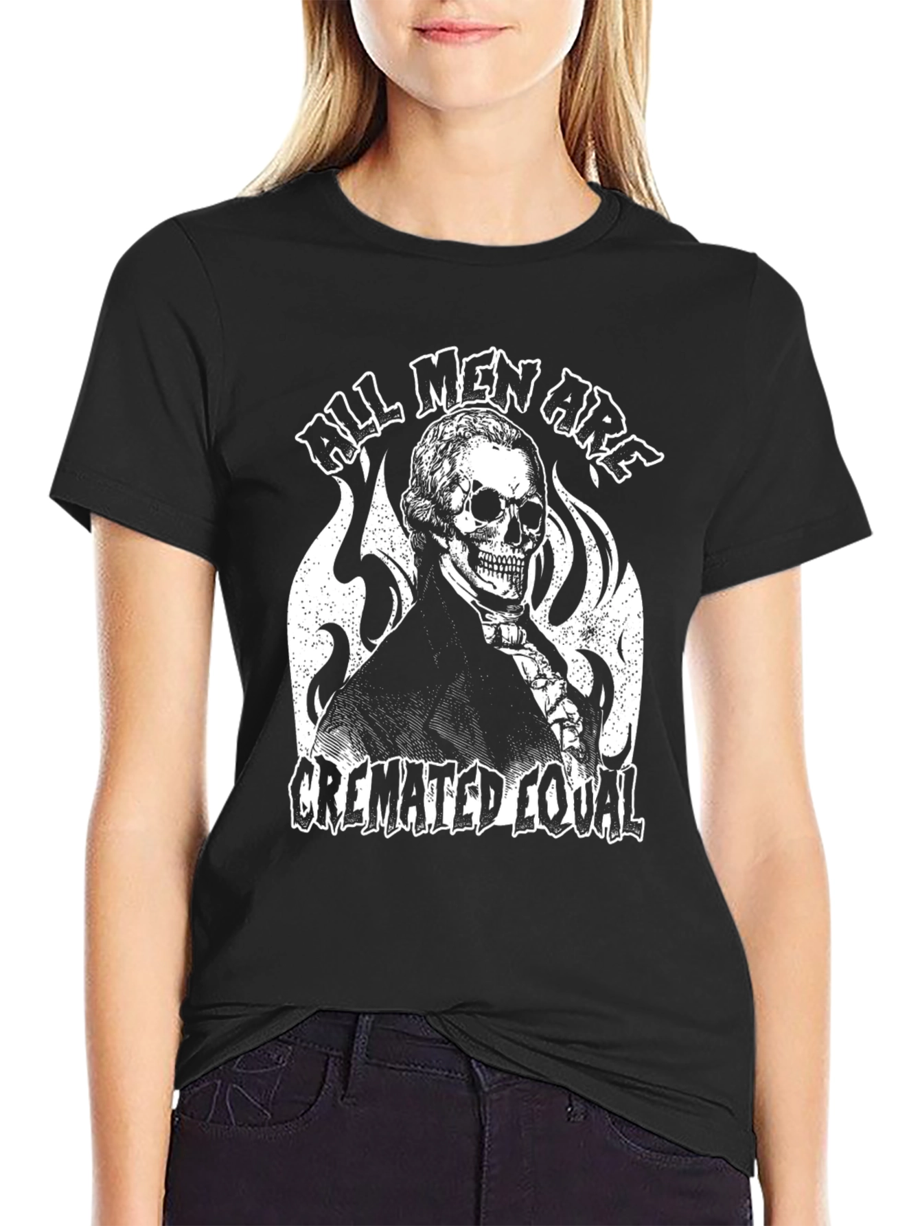All Men Are Cremated Equal Graphic Tee