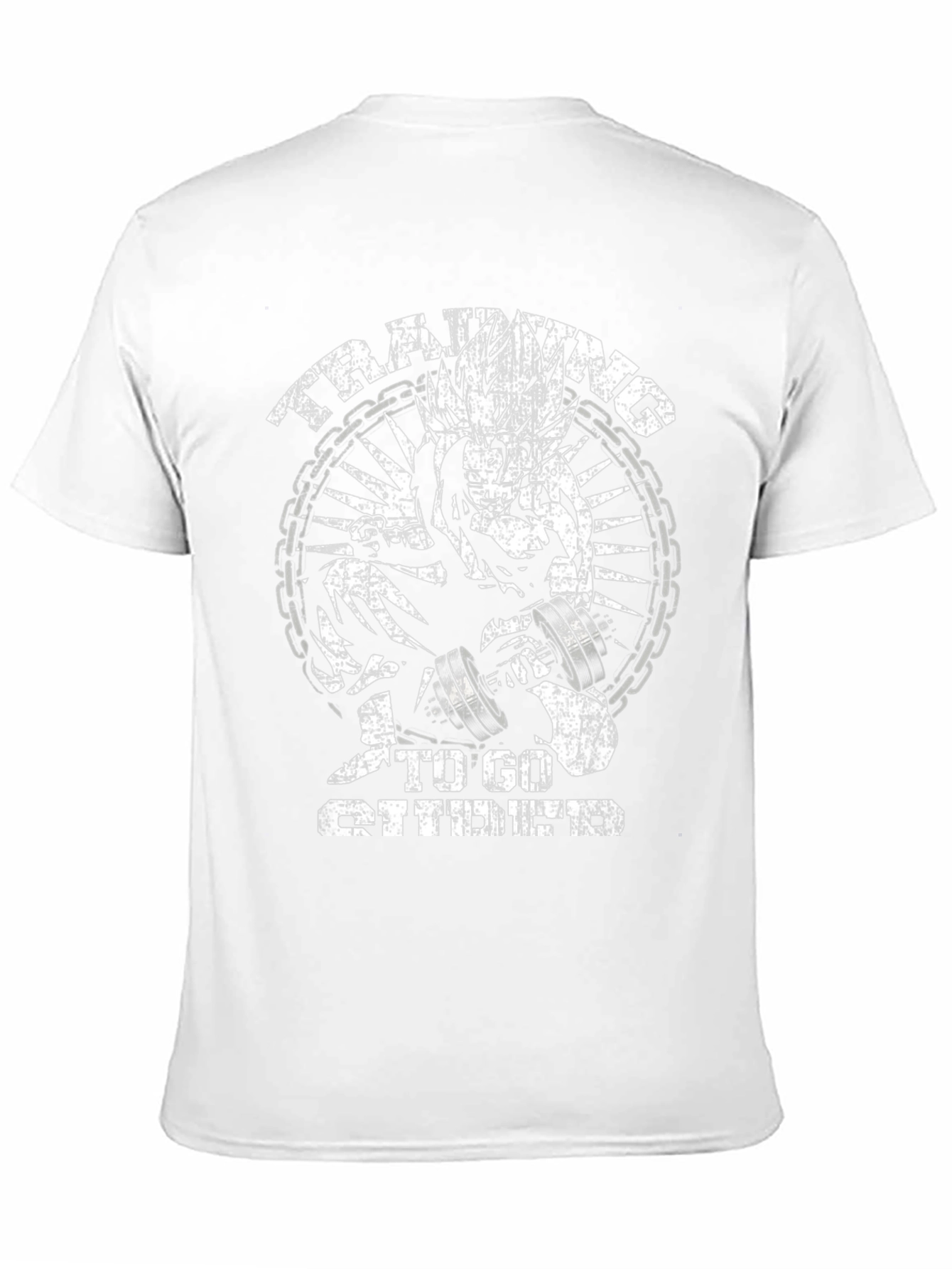 Training To Go Super T-Shirt | Anime Gym Tee