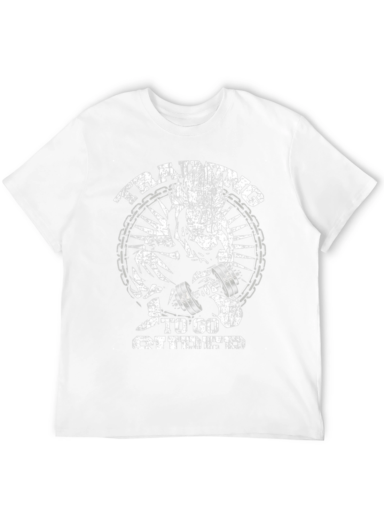 Training To Go Super T-Shirt | Anime Gym Tee