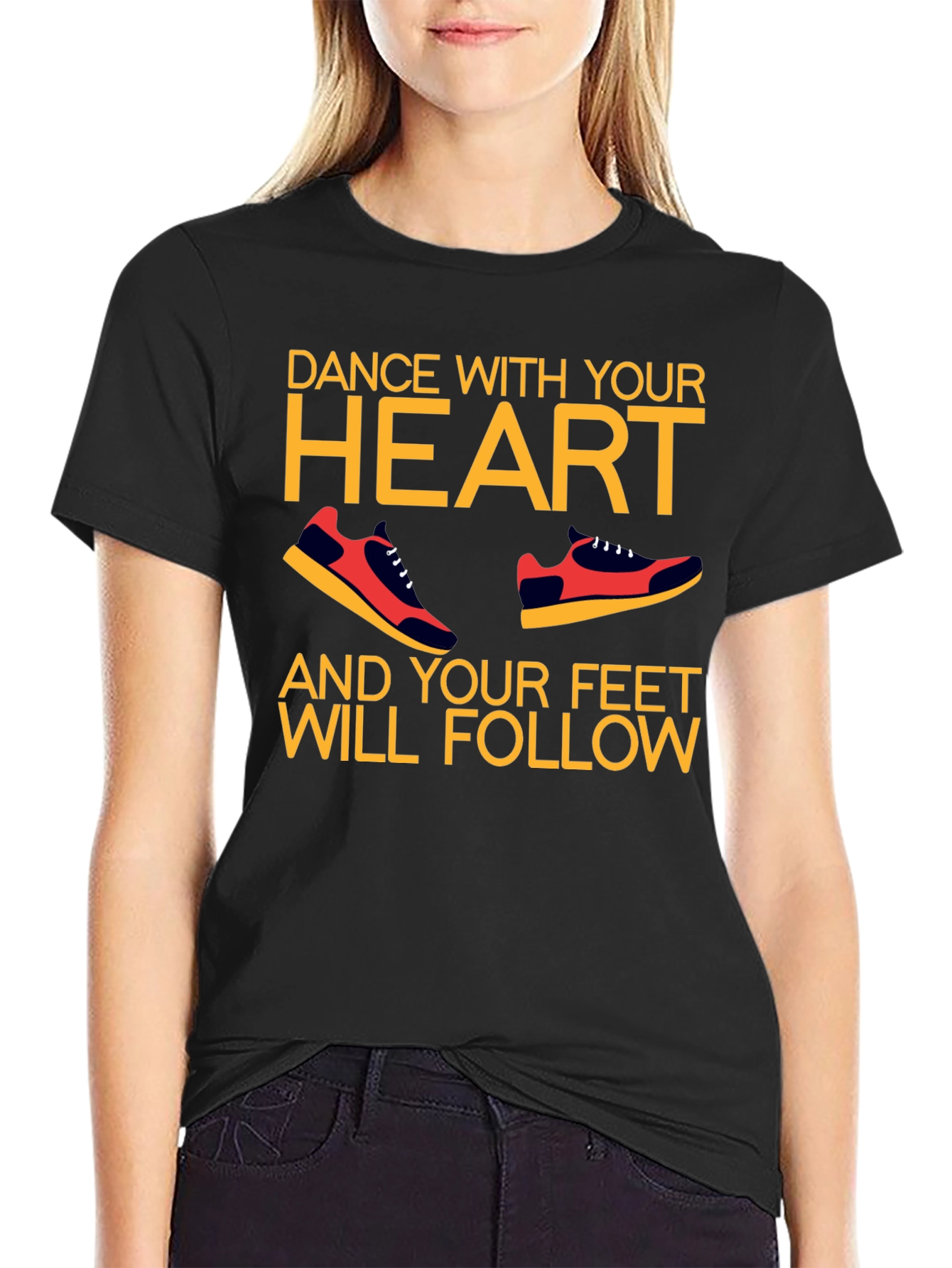Dance With Your Heart Graphic Tee