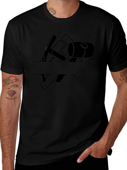 Masonry Graphic T-Shirt - Black